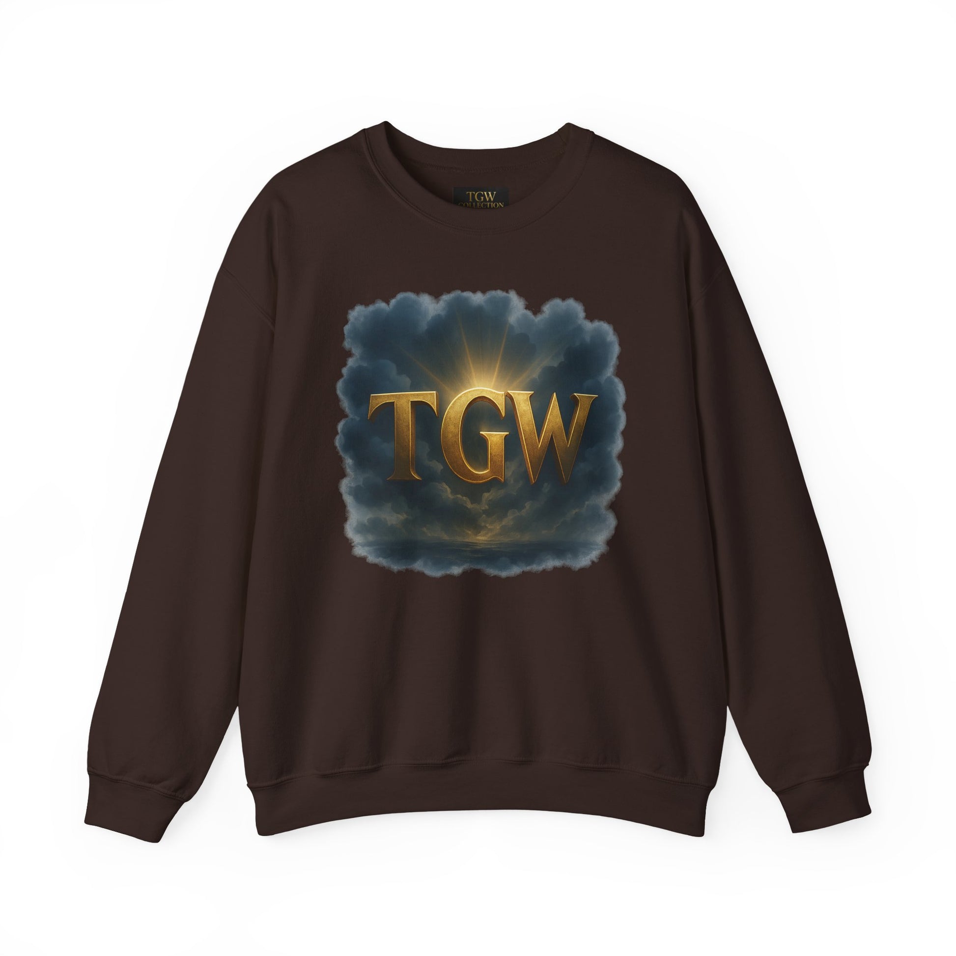 TGW Vintage Crewneck Sweatshirt, Cozy Fashion, Casual Wear, Autumn Layers, Relaxed Style
