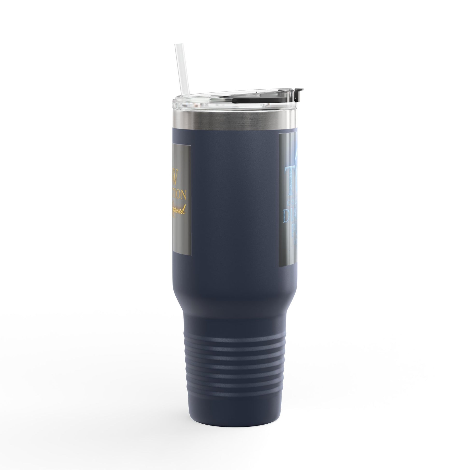 Diamond Pulse Moon Insulated Travel Mug, 40oz