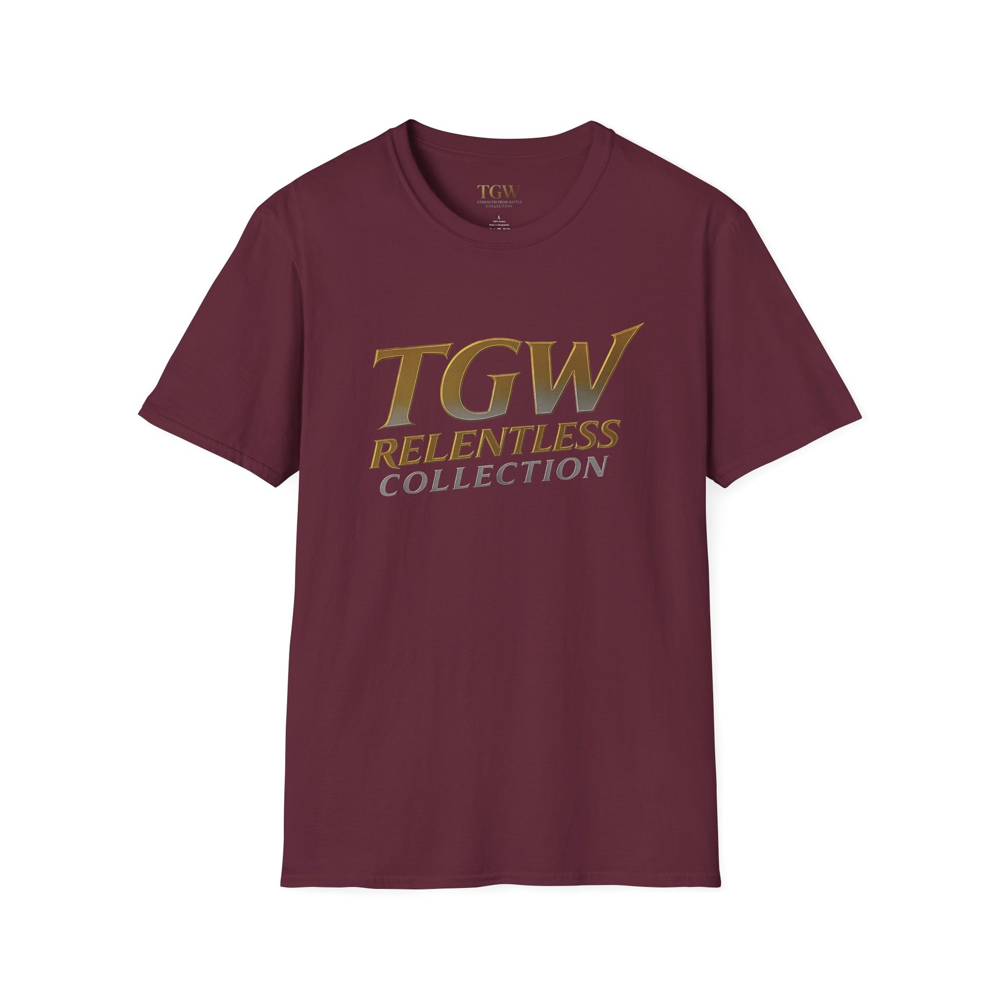 Relentless Collection T-Shirt - Motivational Tee, Casual Wear, Gift for Him/Her, Fitness Apparel, Everyday Style