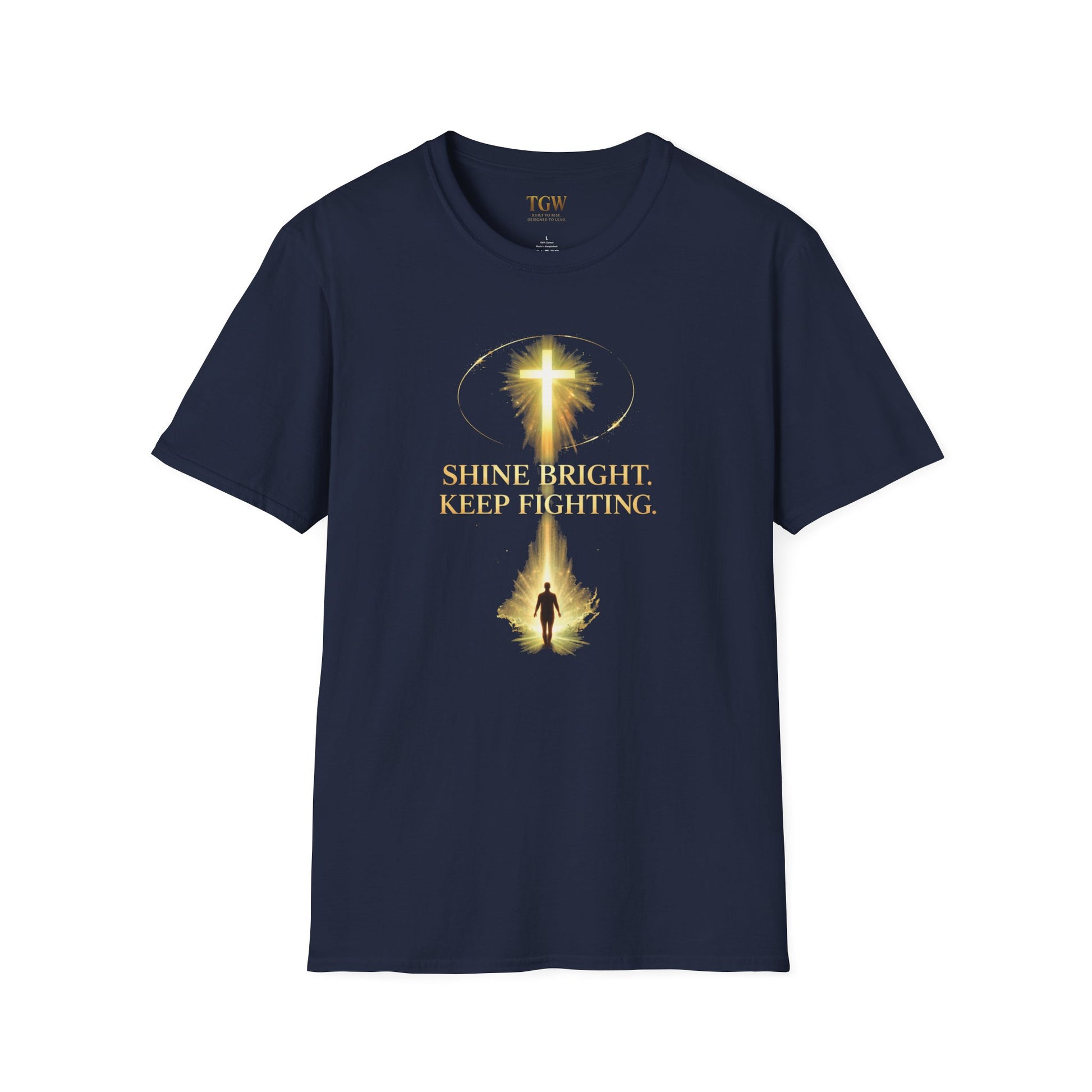 TGW Collection Greatness Approved TM - "Shine Bright. Keep Fighting" Softstyle T-Shirt