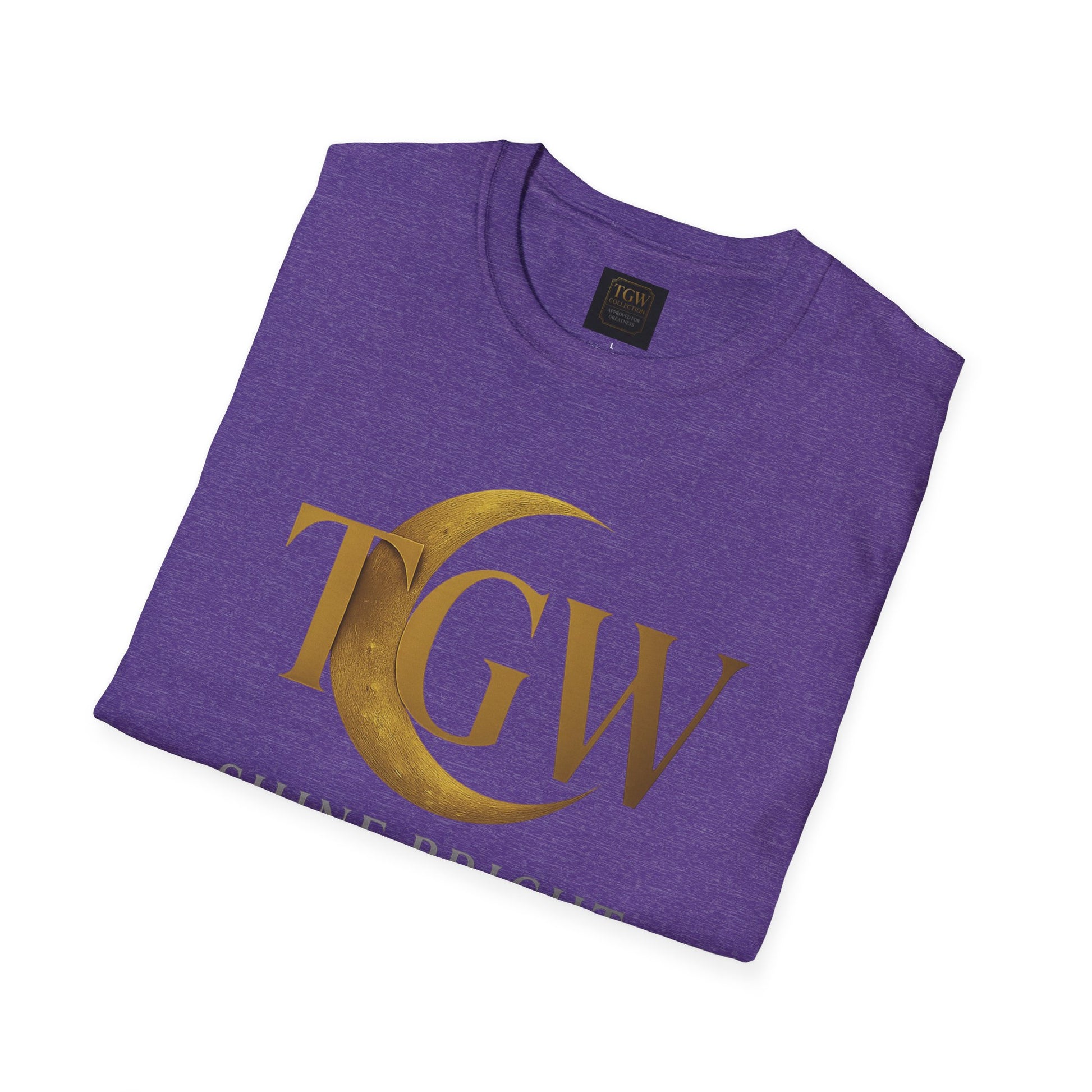 Shine Bright T-Shirt, Graphic Tee, Motivational Gift, Casual Wear, Inspirational Apparel