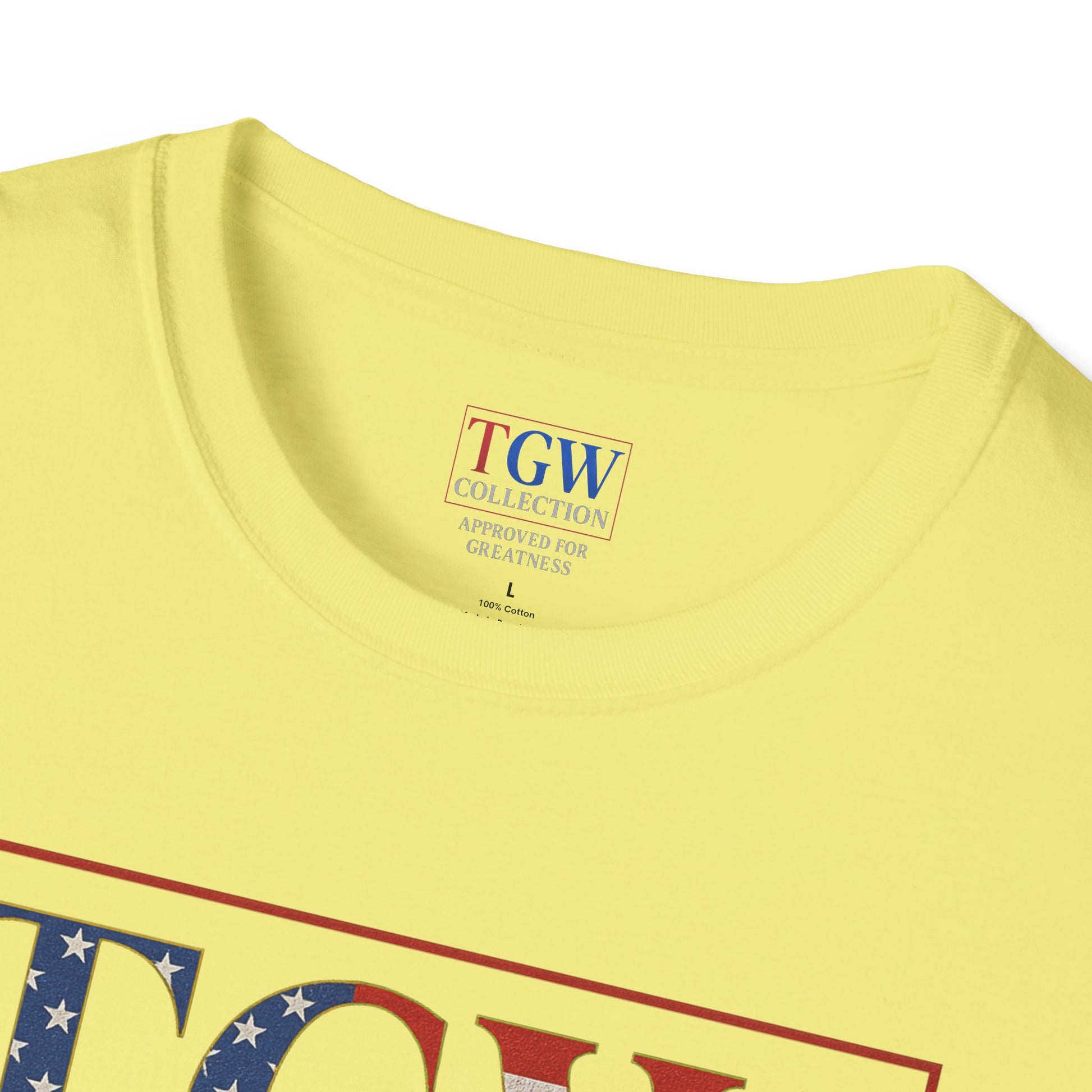 Soft style T-Shirt: TGW Collection, Approved for Greatness - Comfortable Apparel for Everyday, Gifts for Friends, USA Pride