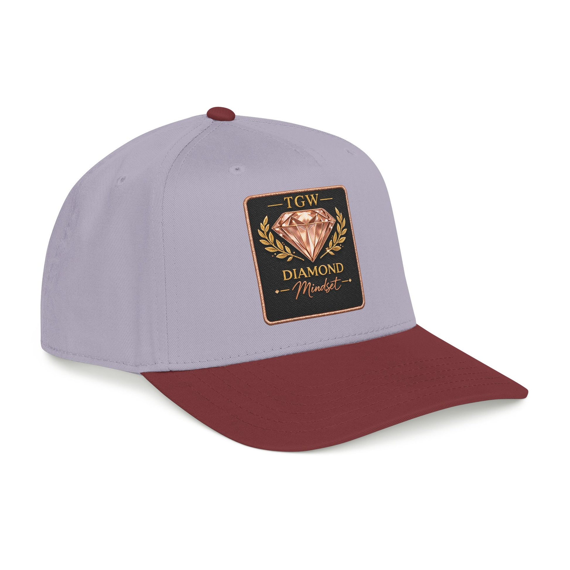 TGW Diamond Mindset Cap "Built Under Pressure"  Mid Profile Baseball Cap