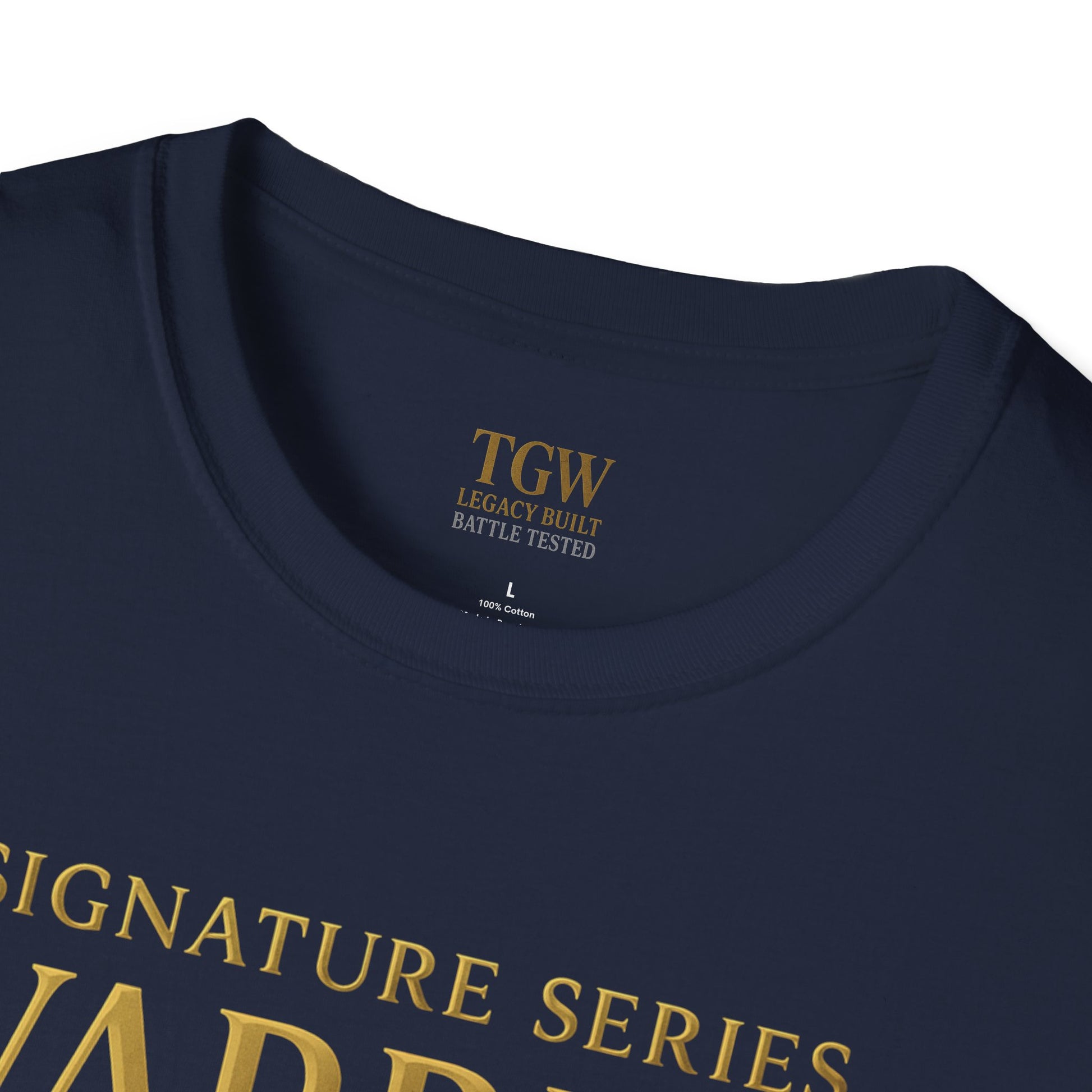 Warrior Gold Unisex Softstyle T-Shirt, Comfortable Tee, Motivational Apparel, Gift for Warriors, Casual Wear, Affirmation Shirt