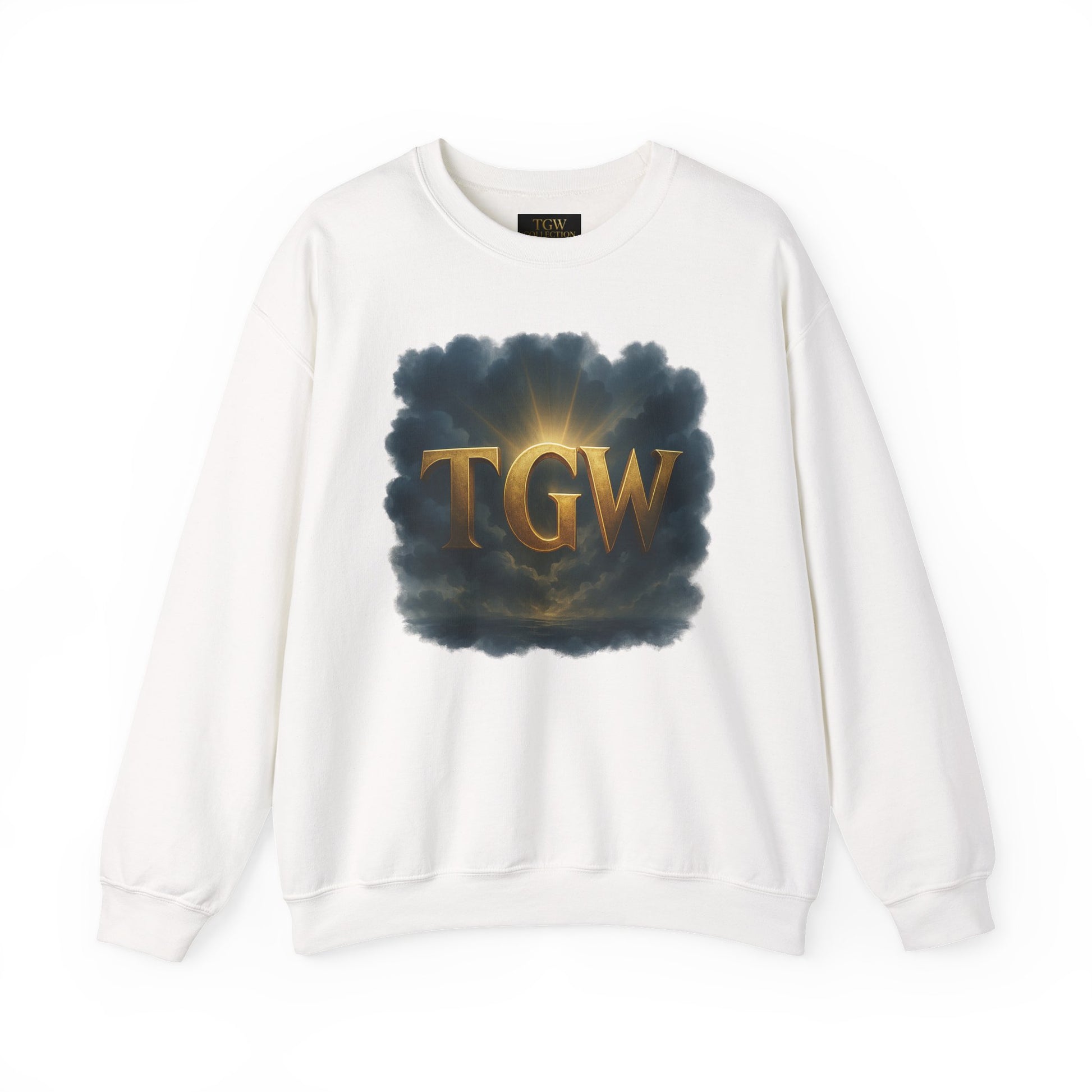 TGW Vintage Crewneck Sweatshirt, Cozy Fashion, Casual Wear, Autumn Layers, Relaxed Style