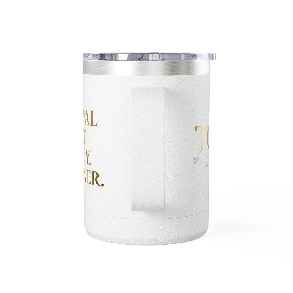 Empowering Coffee Mug Tumbler - Inspirational Gift, Motivational Drinkware, Unique Home Decor, Customizable Party Favor, Survival Quote