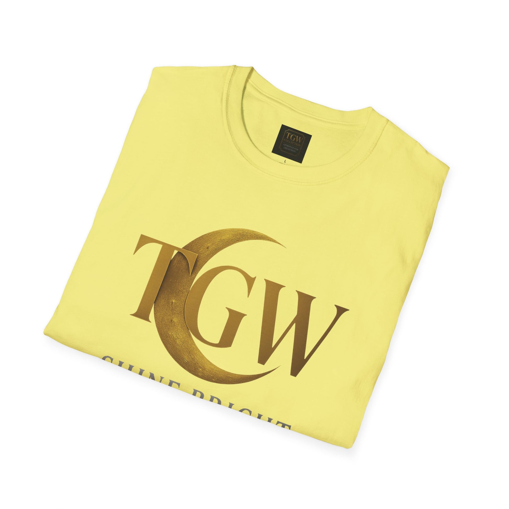 Shine Bright T-Shirt, Graphic Tee, Motivational Gift, Casual Wear, Inspirational Apparel