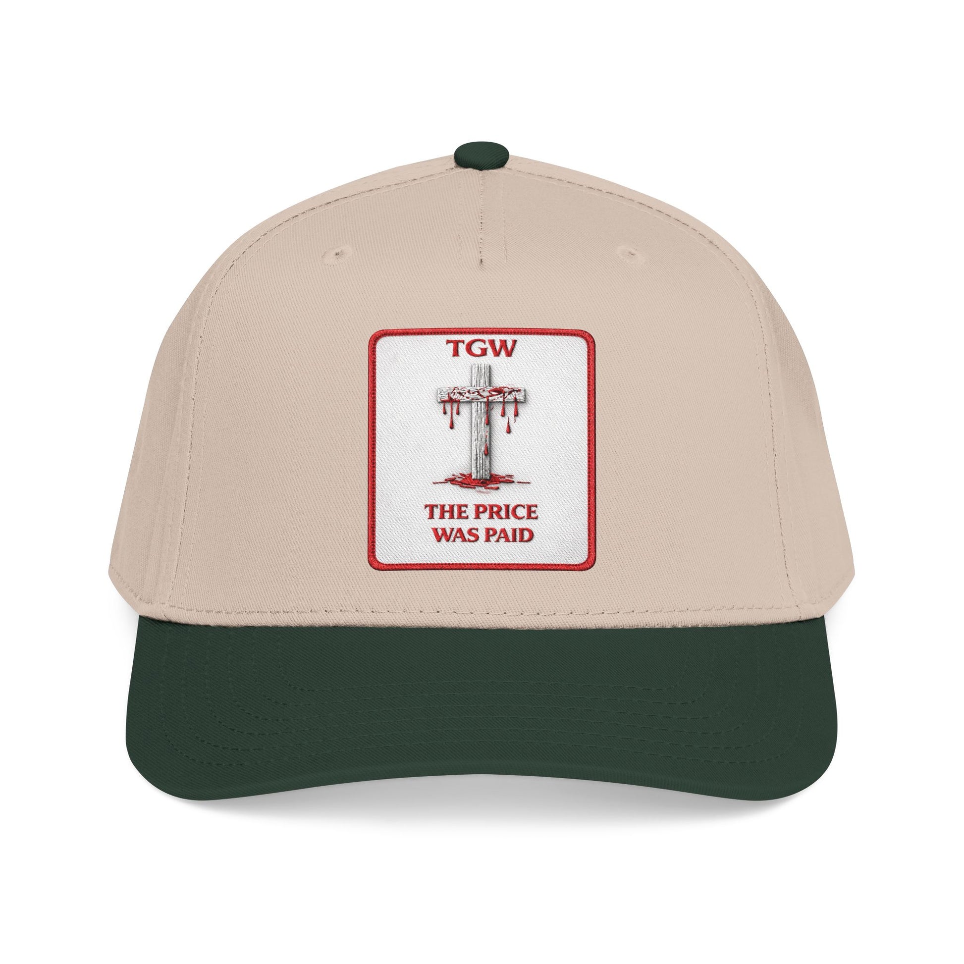 TGW “THE PRICE WAS PAID”  Mid Profile Baseball Cap