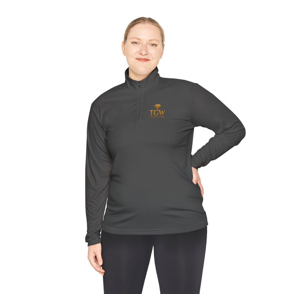 Quarter-Zip Pullover with Custom Design, Perfect for Everyday Wear, Gift for Friends, Cozy Layer for Outdoor Activities