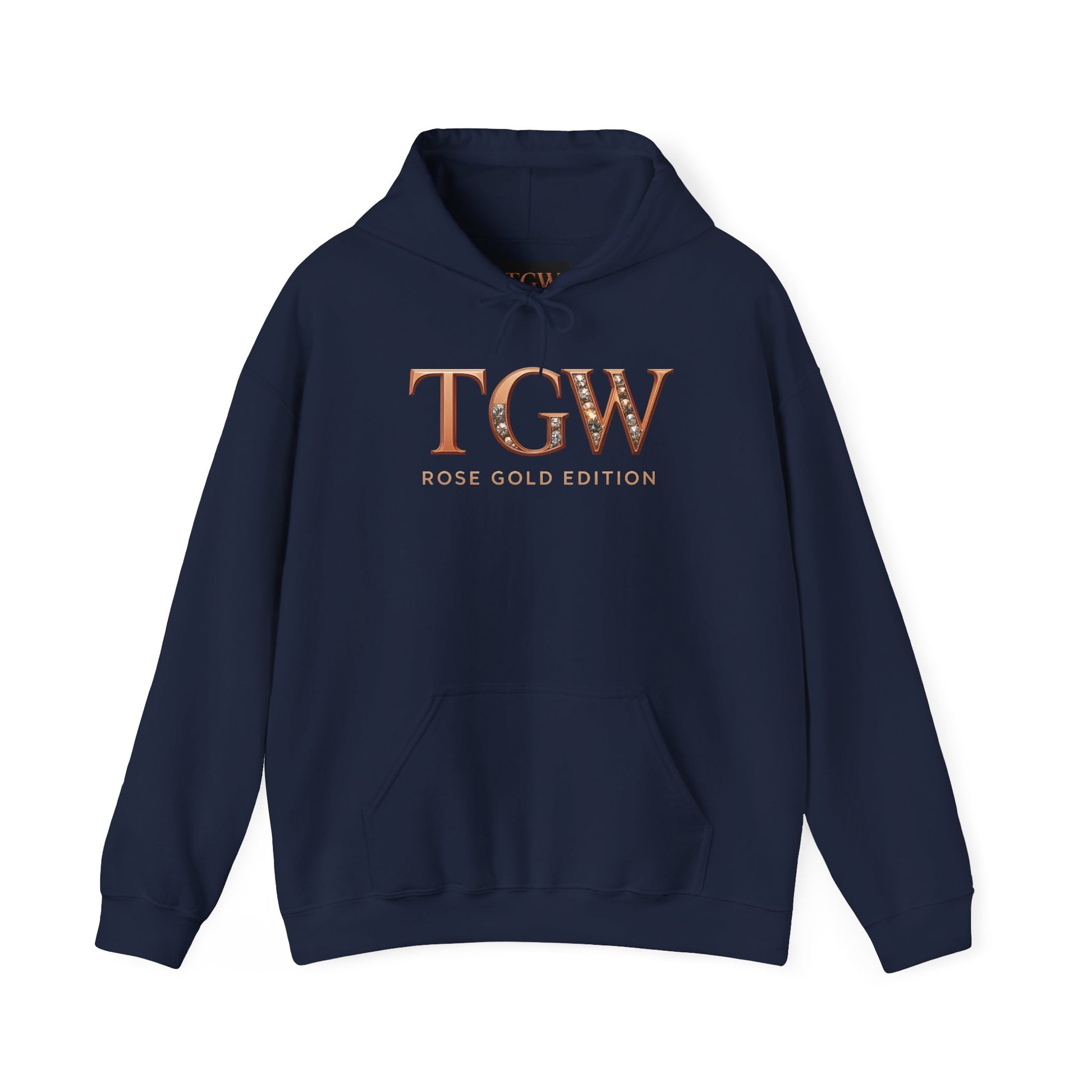 Rose Gold Edition Hoodie - Cozy Sweatshirt for Every Occasion, Holiday Gift, Casual Wear, Trendy Style, Fashion Statement