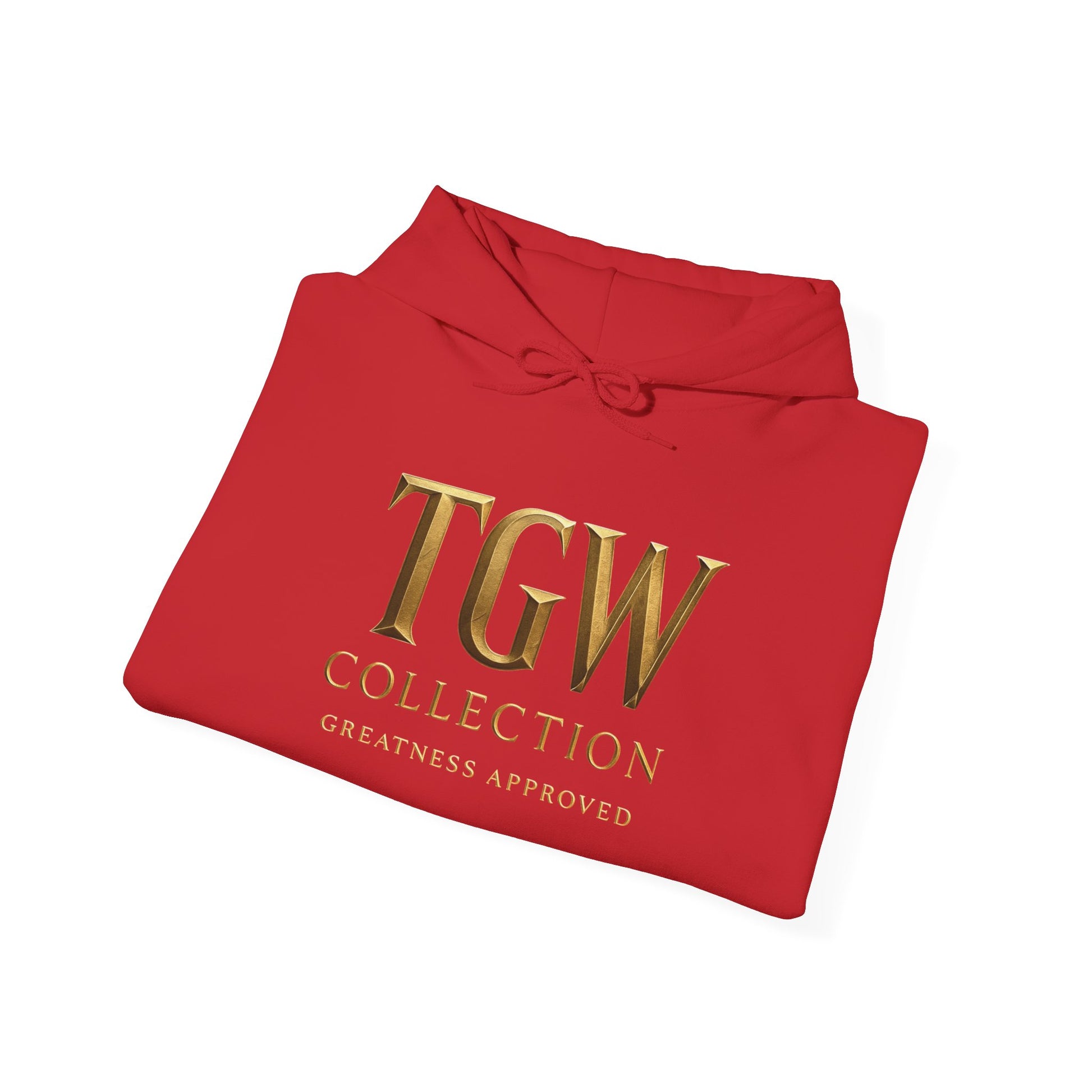 Elegant Gold Graphic Hoodie for Trendy Comfort | Sweatshirt, Cozy Wear, Fashion Gift, Casual Style, TGW Collection