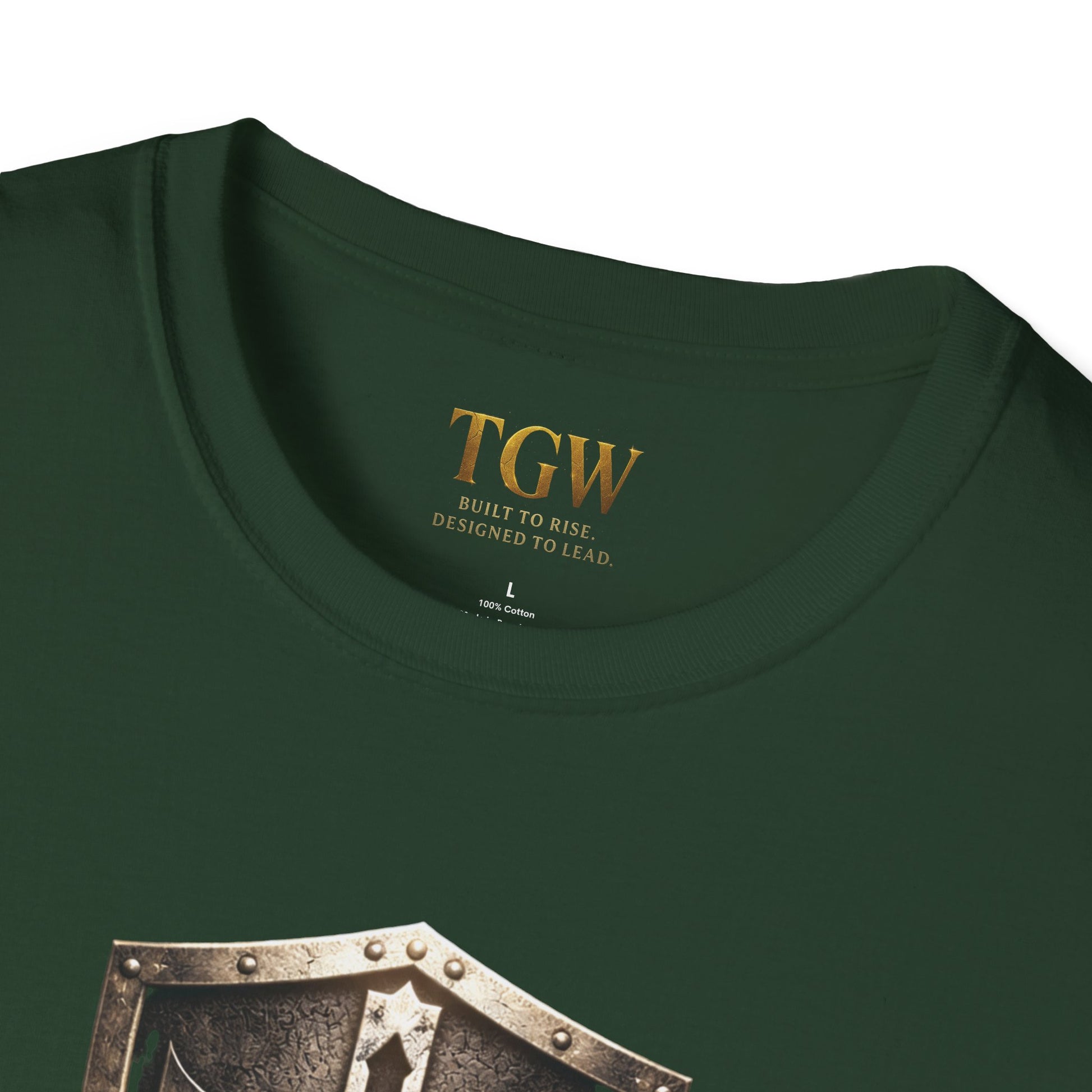 Shield of Resolve (TGW Collection Greatness Approved) Softstyle T-Shirt