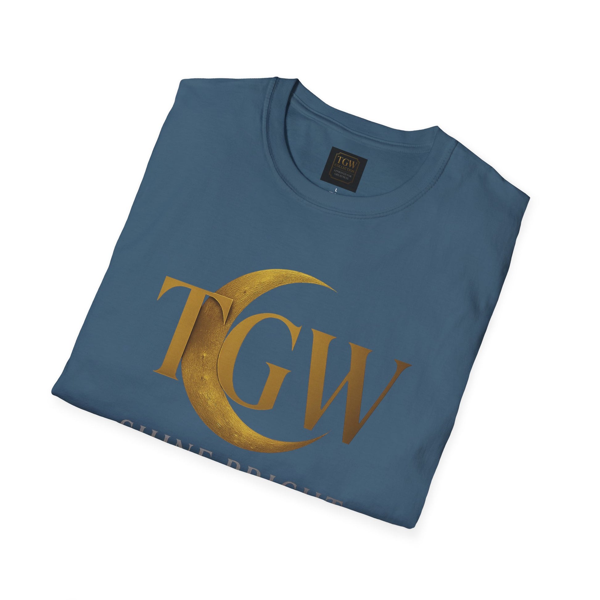Shine Bright T-Shirt, Graphic Tee, Motivational Gift, Casual Wear, Inspirational Apparel