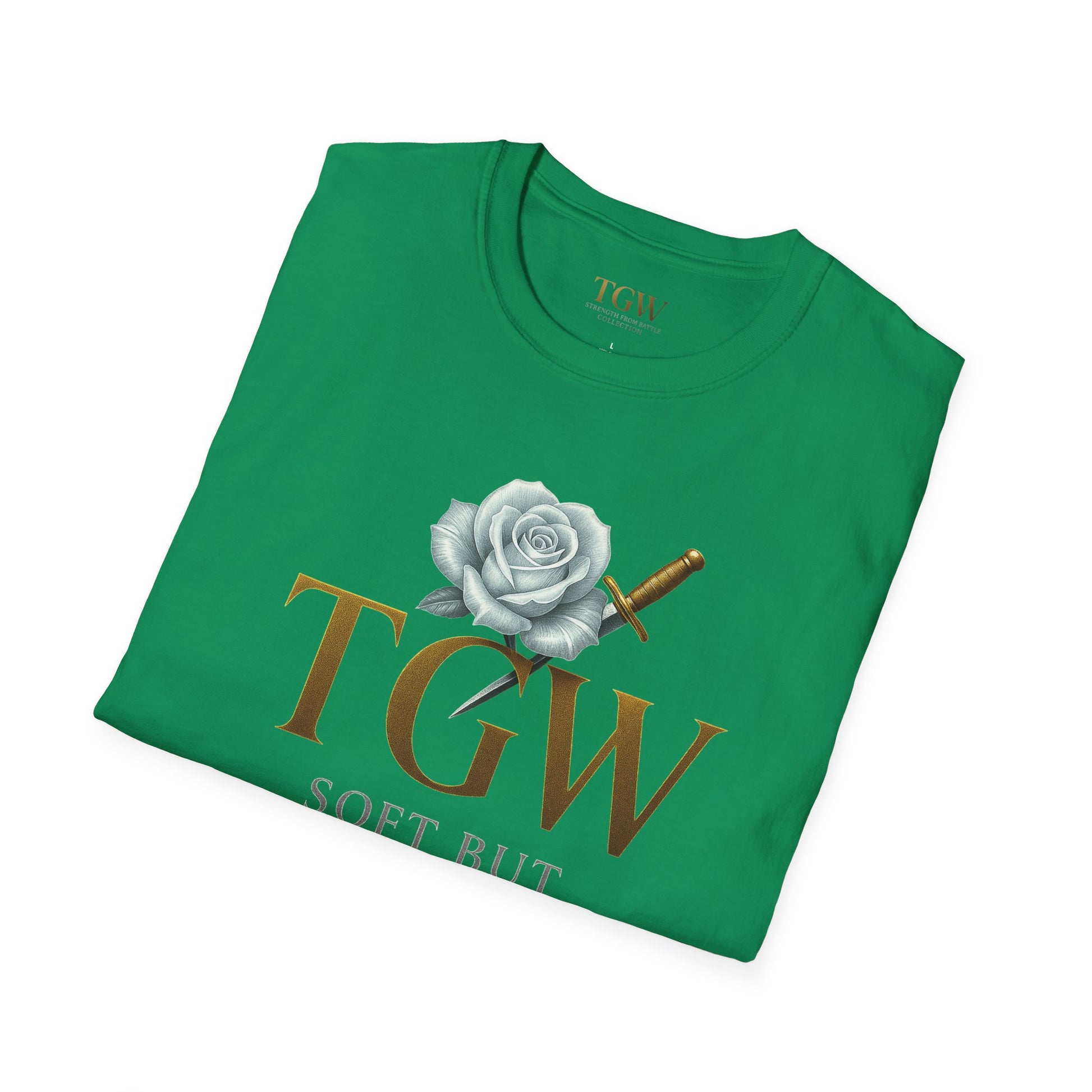 Soft style T-Shirt - Soft but Unbreakable Graphic Tee, Motivational Shirt, Gift for Her, Casual Wear, Inspirational Fashion