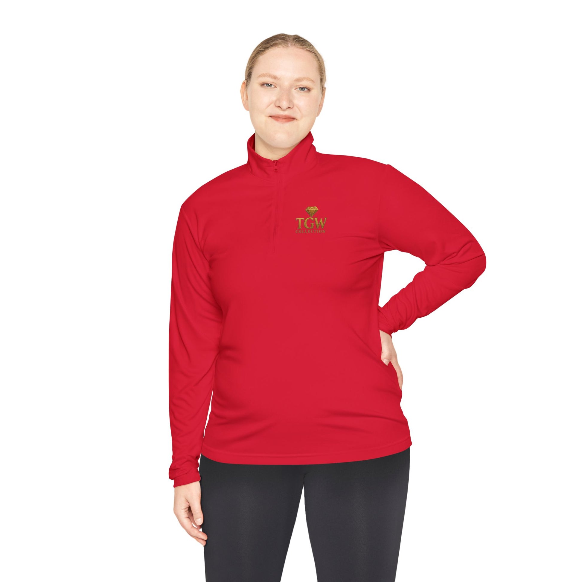 Quarter-Zip Pullover with Custom Design, Perfect for Everyday Wear, Gift for Friends, Cozy Layer for Outdoor Activities