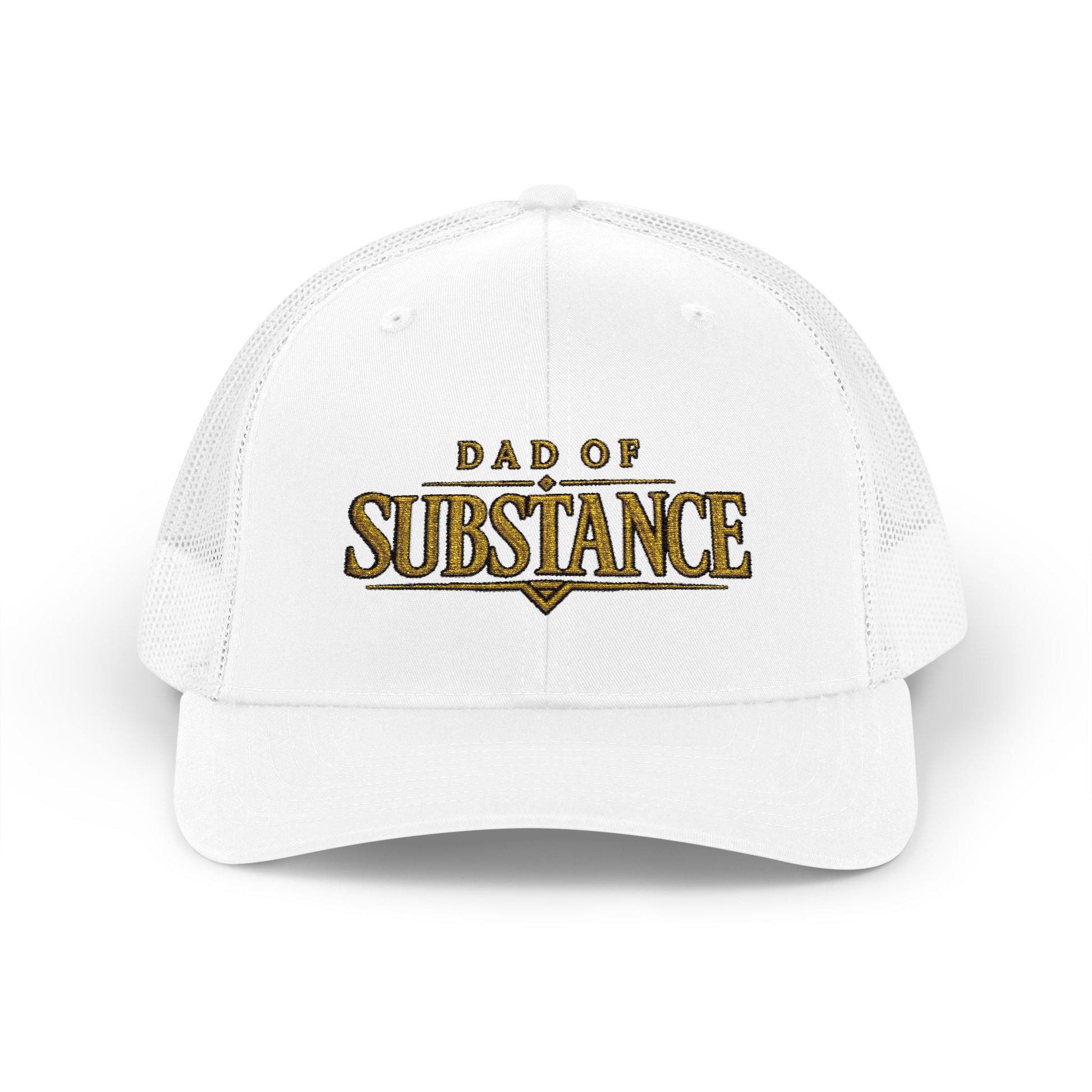 TGW COLLECTION TM - Dad of Substance Snapback Trucker Cap