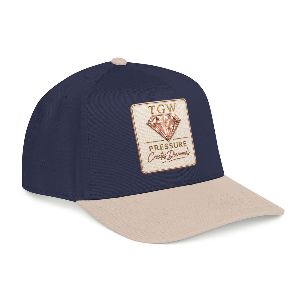 TGW Collection™  The TGW "Pressure Diamonds" Mid Profile Baseball Cap