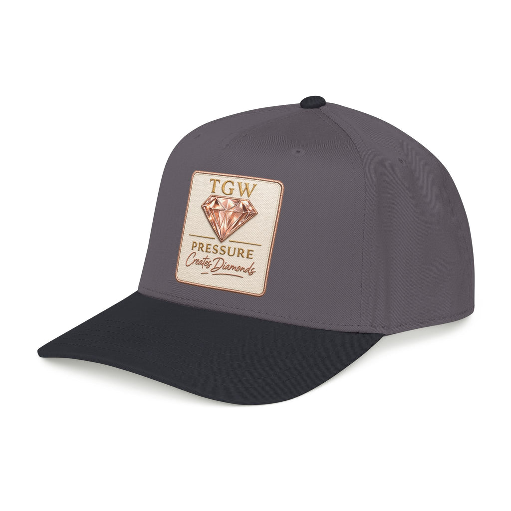 TGW Collection™  The TGW "Pressure Diamonds" Mid Profile Baseball Cap