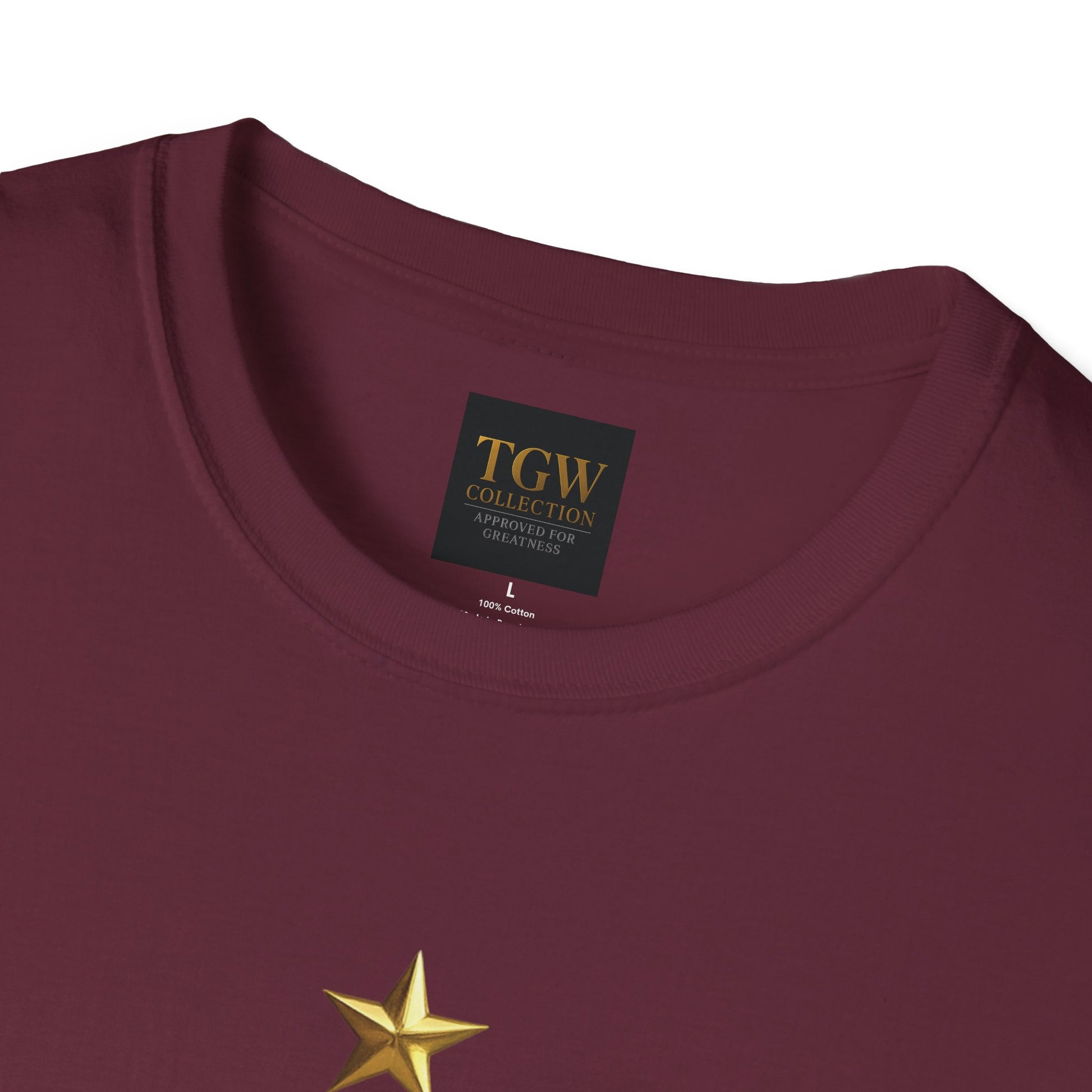 Softstyle T-Shirt - TGW 'Born for Greatness' Tee, Motivational Gift, Casual Wear, Inspirational Apparel, Achievement