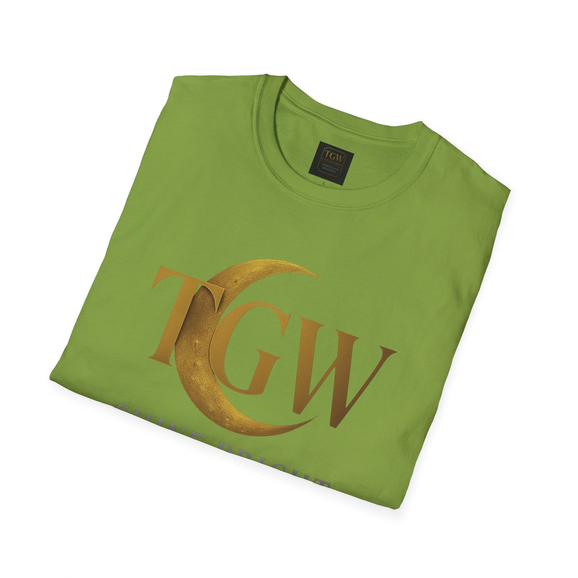 Shine Bright T-Shirt, Graphic Tee, Motivational Gift, Casual Wear, Inspirational Apparel