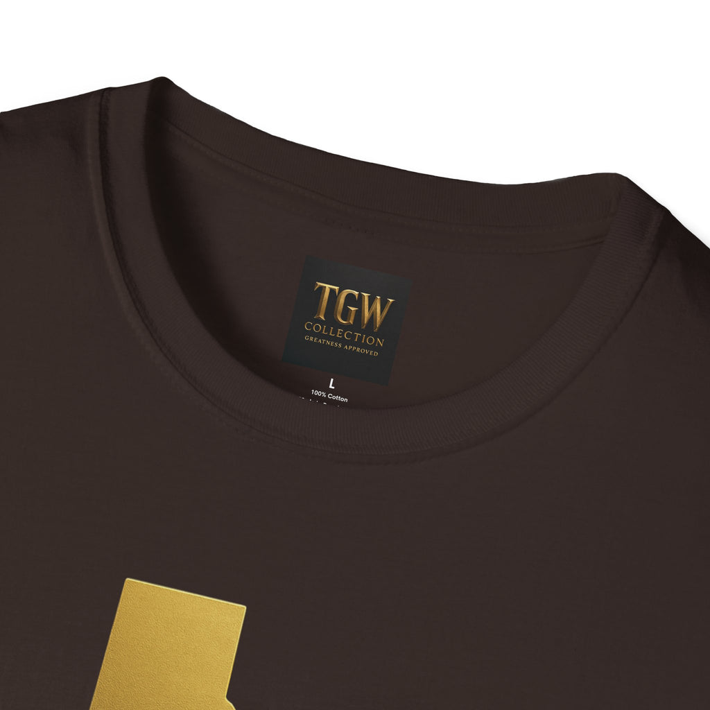Texas Gold Star TGW T-Shirt — State Outline & Star Logo
