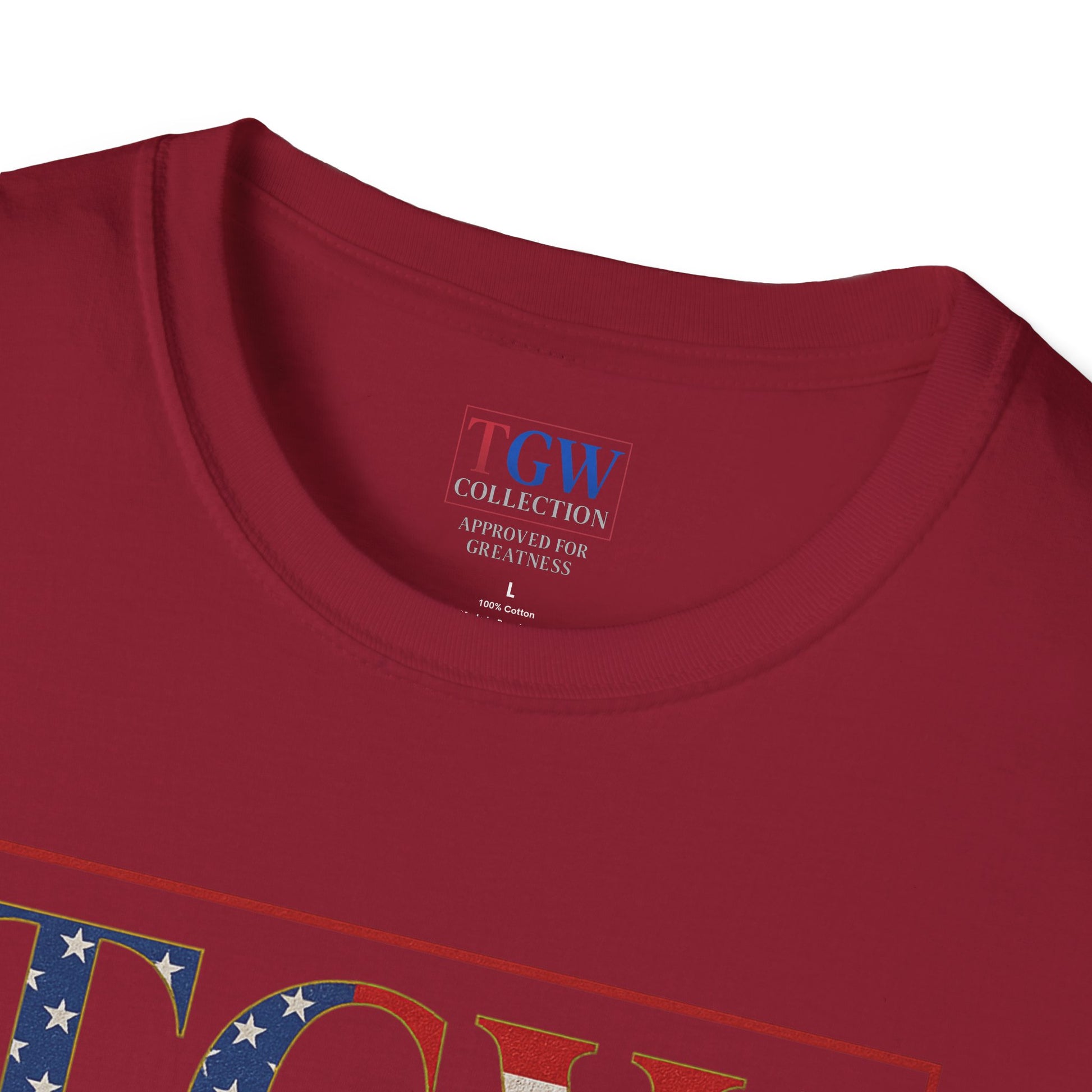 Soft style T-Shirt: TGW Collection, Approved for Greatness - Comfortable Apparel for Everyday, Gifts for Friends, USA Pride