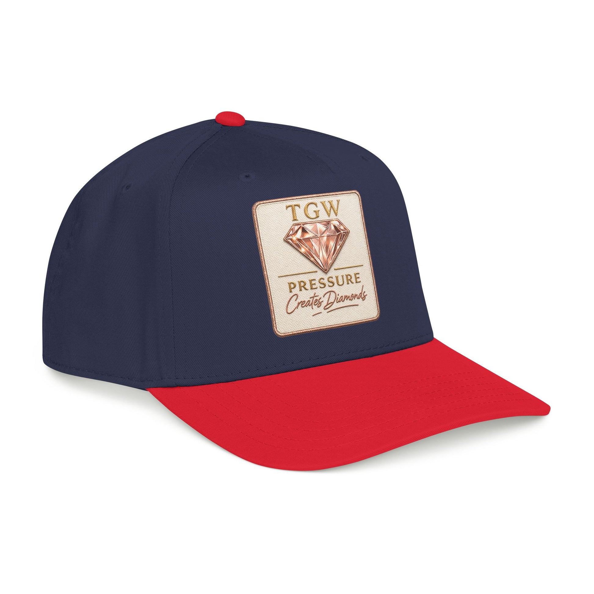 TGW Collection™  The TGW "Pressure Diamonds" Mid Profile Baseball Cap
