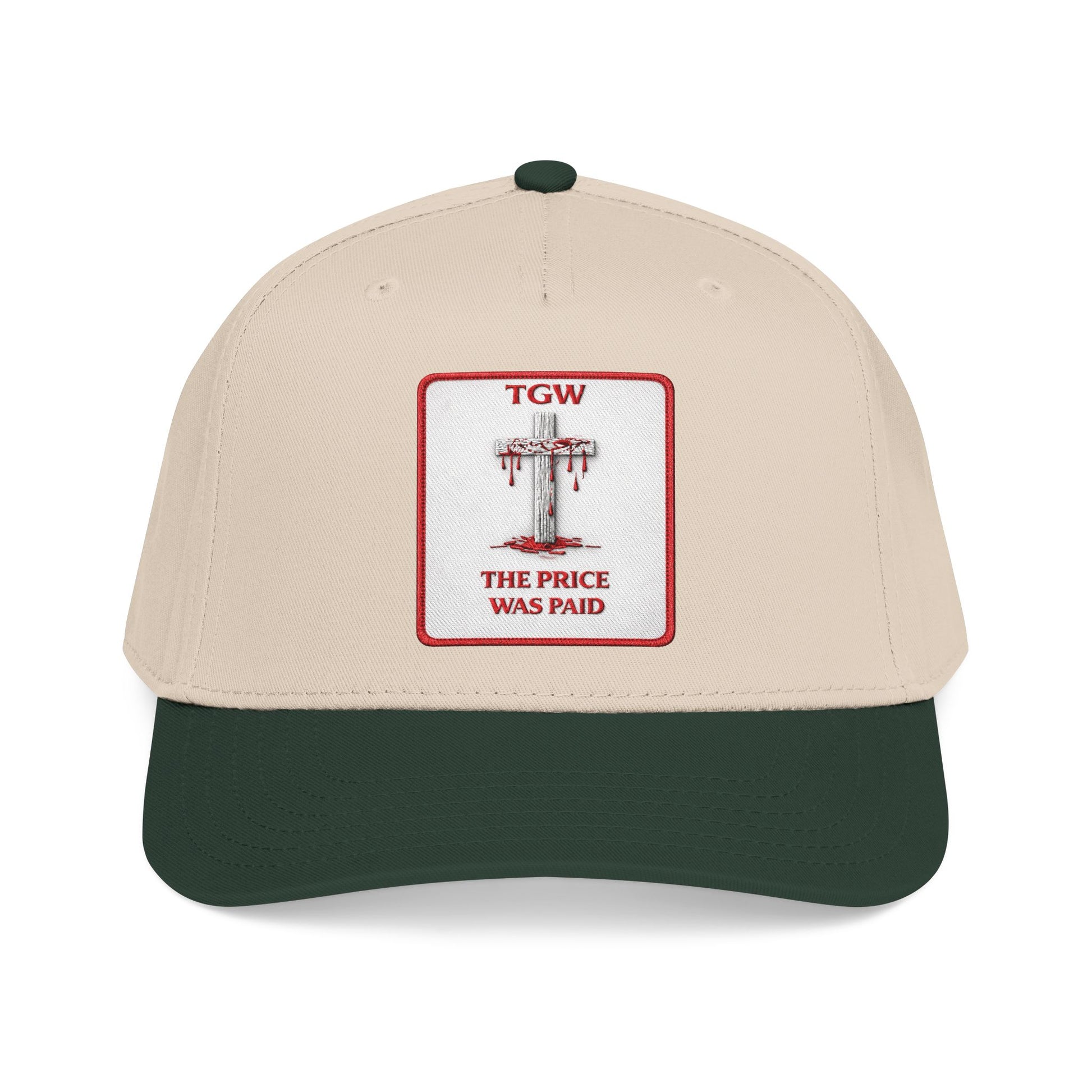 TGW “THE PRICE WAS PAID”  Mid Profile Baseball Cap