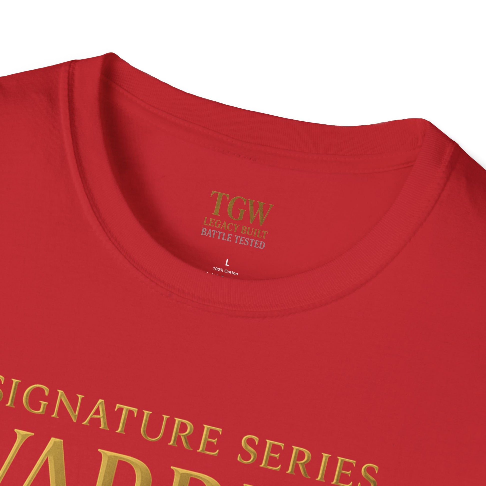 Warrior Gold Unisex Softstyle T-Shirt, Comfortable Tee, Motivational Apparel, Gift for Warriors, Casual Wear, Affirmation Shirt