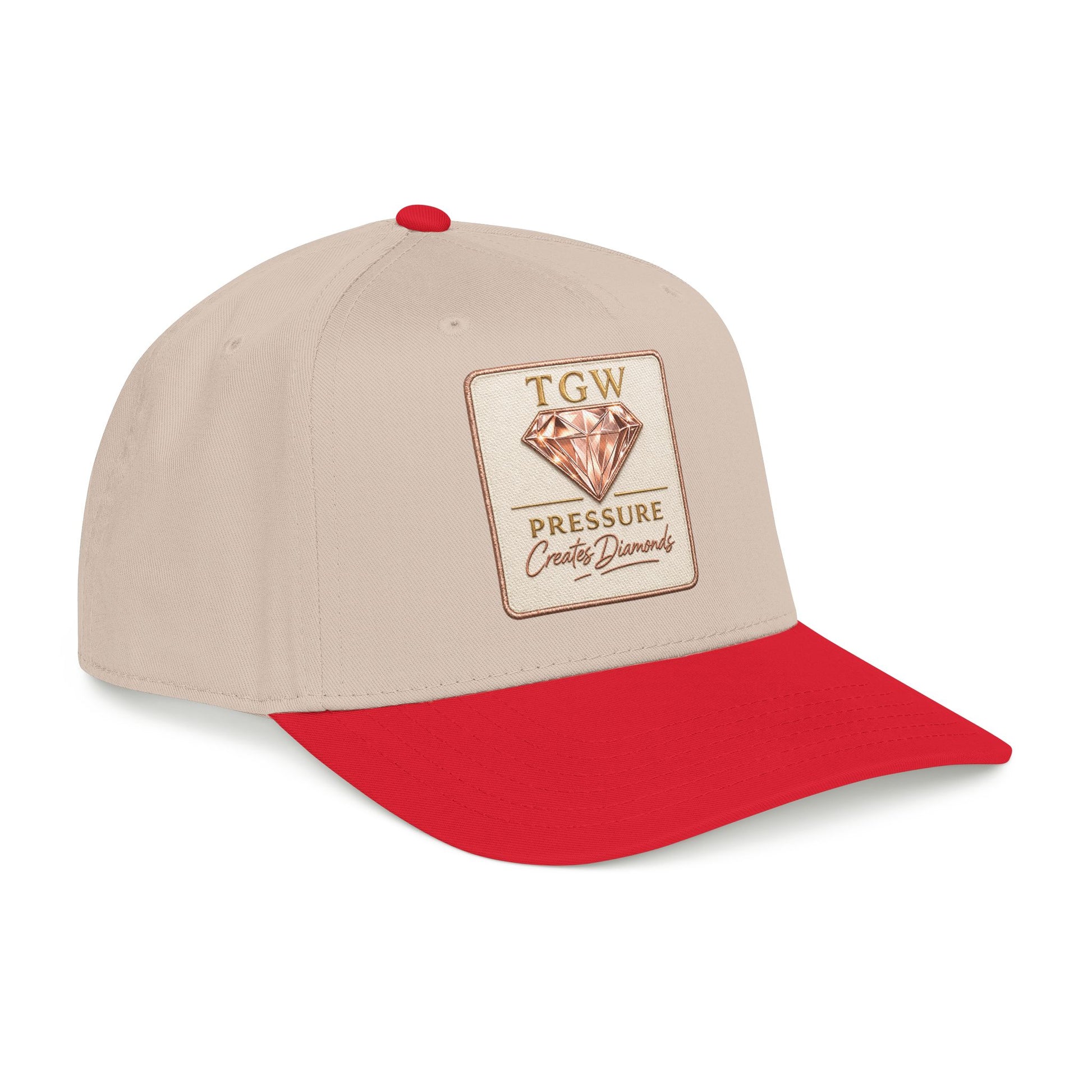 TGW Collection™  The TGW "Pressure Diamonds" Mid Profile Baseball Cap