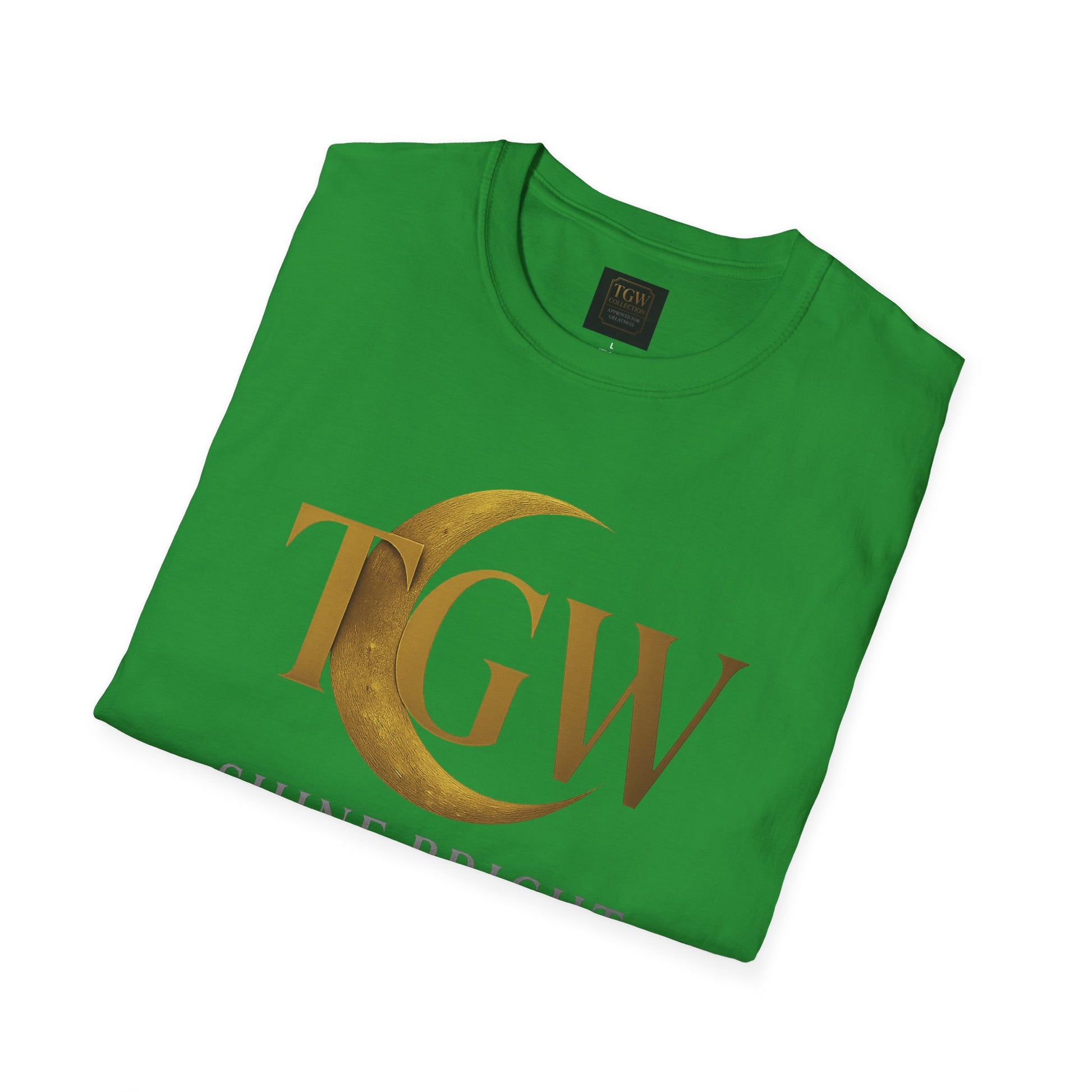Shine Bright T-Shirt, Graphic Tee, Motivational Gift, Casual Wear, Inspirational Apparel