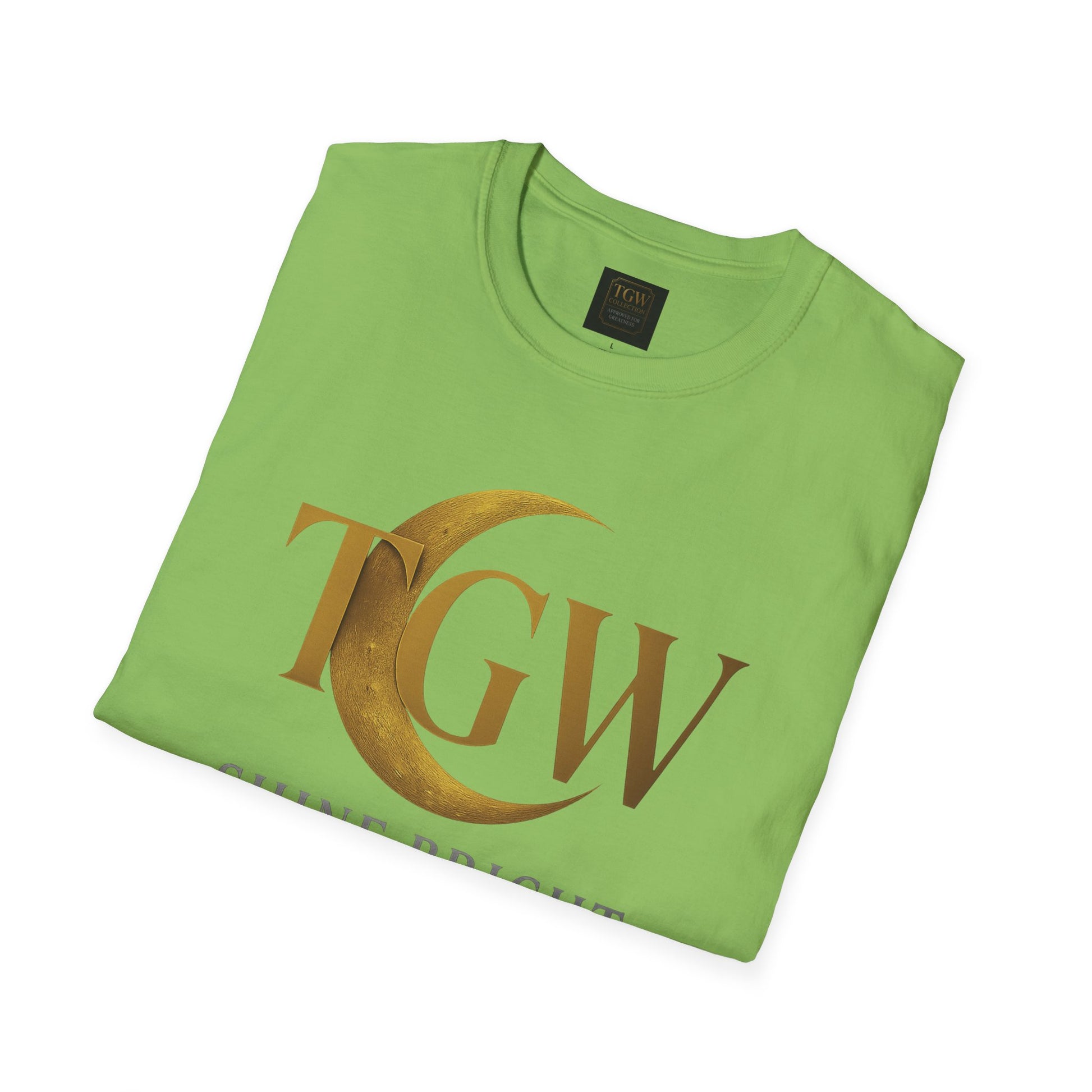 Shine Bright T-Shirt, Graphic Tee, Motivational Gift, Casual Wear, Inspirational Apparel