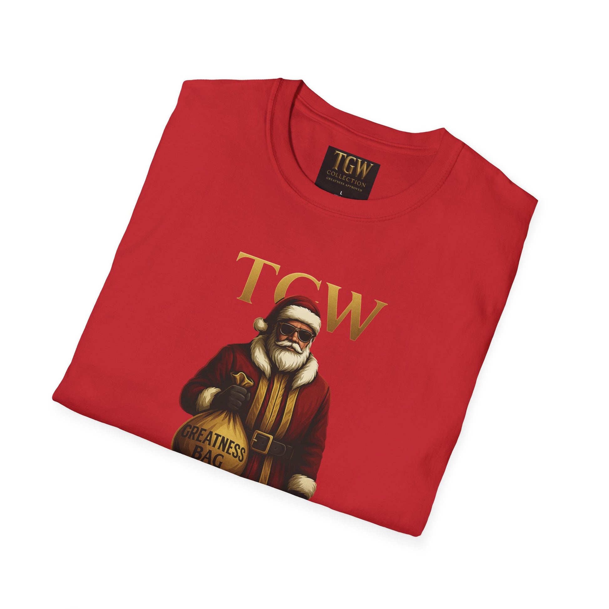 T-Shirt 'TOW Claus' Vintage Santa Graphic Holiday Tee