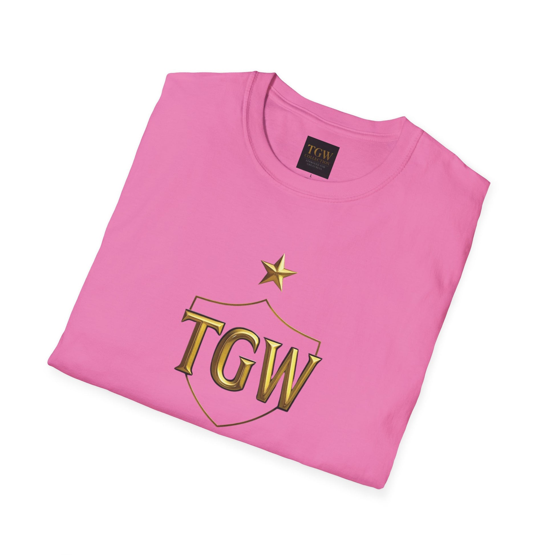 Softstyle T-Shirt - TGW 'Born for Greatness' Tee, Motivational Gift, Casual Wear, Inspirational Apparel, Achievement