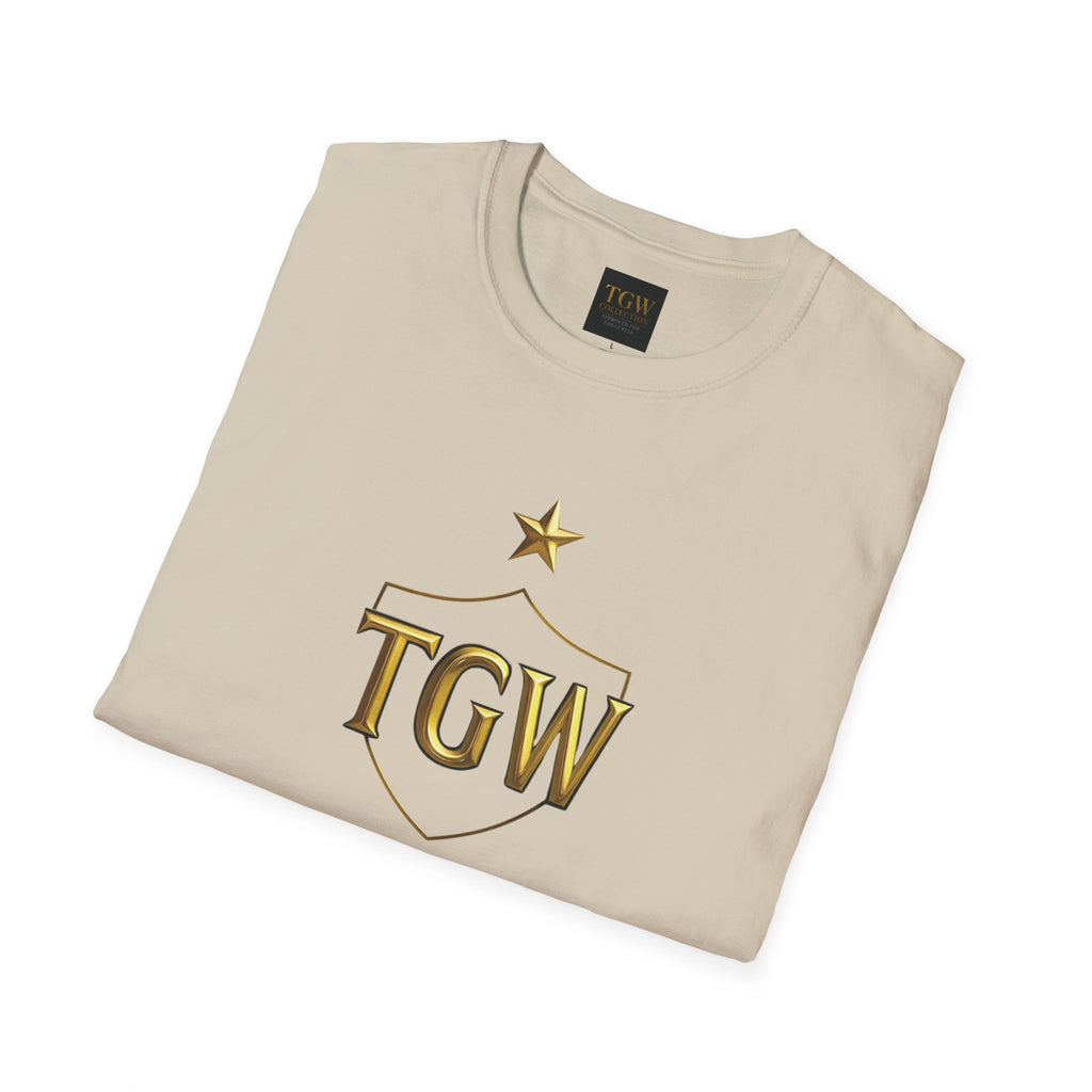Softstyle T-Shirt - TGW 'Born for Greatness' Tee, Motivational Gift, Casual Wear, Inspirational Apparel, Achievement