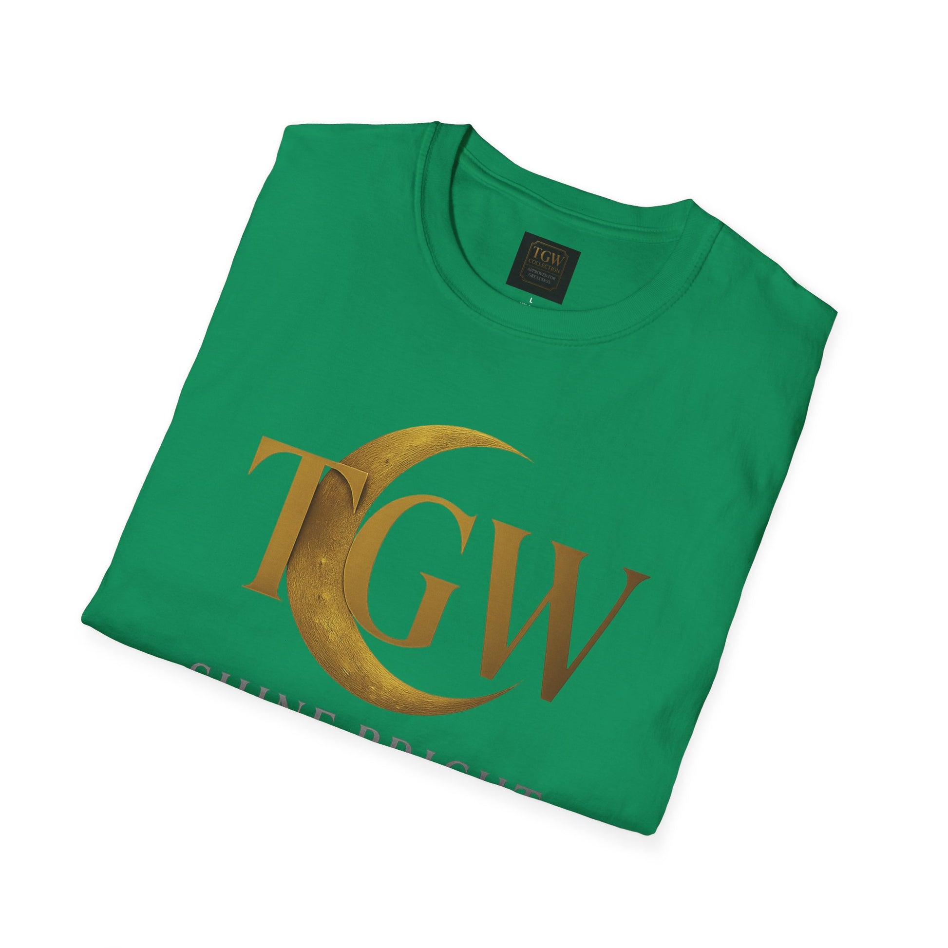 Shine Bright T-Shirt, Graphic Tee, Motivational Gift, Casual Wear, Inspirational Apparel