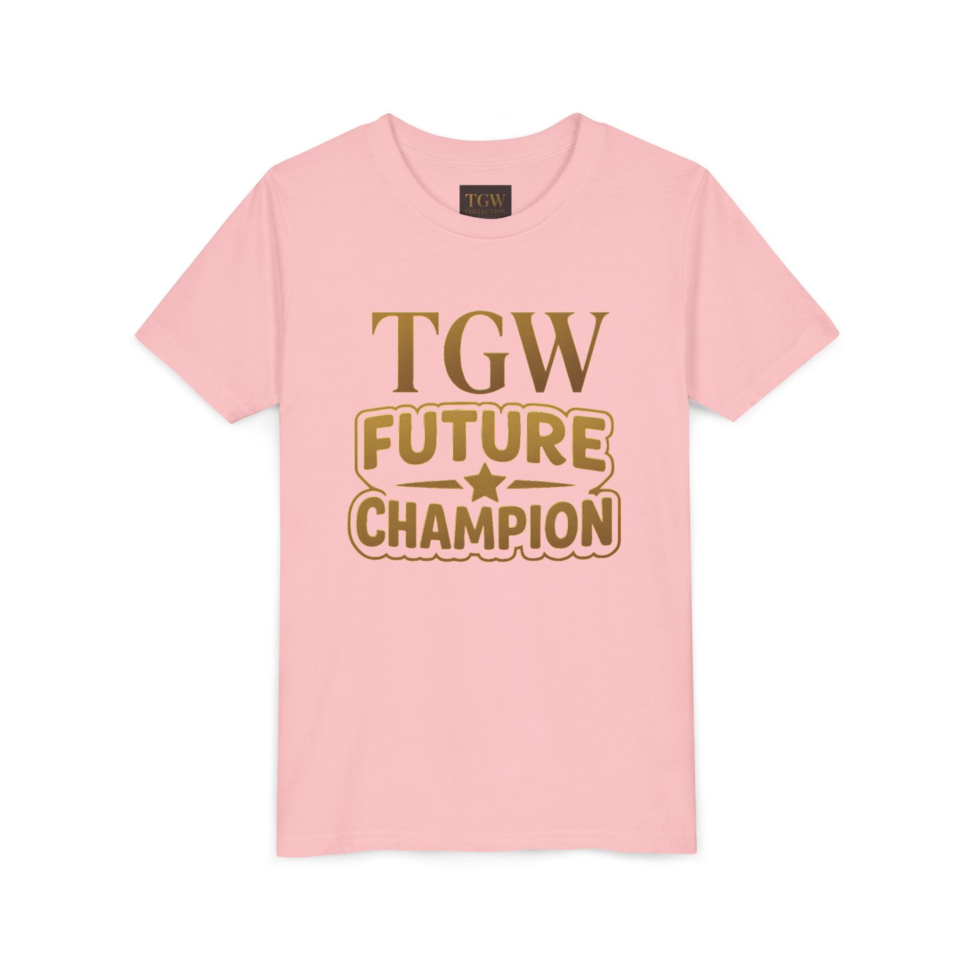 Future Champion Youth Tee - Motivational Kids Shirt, Sportswear, Birthday Gift, Fun Apparel, Champion Theme