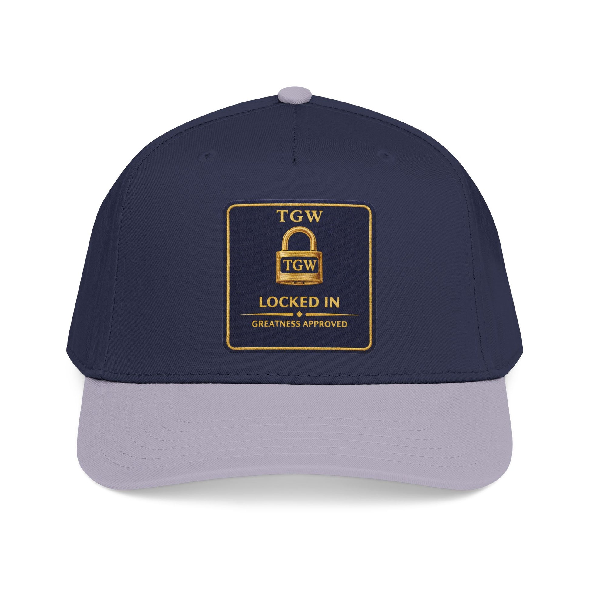 TGW “LOCKED IN” — Greatness Approved   Mid Profile Baseball Cap