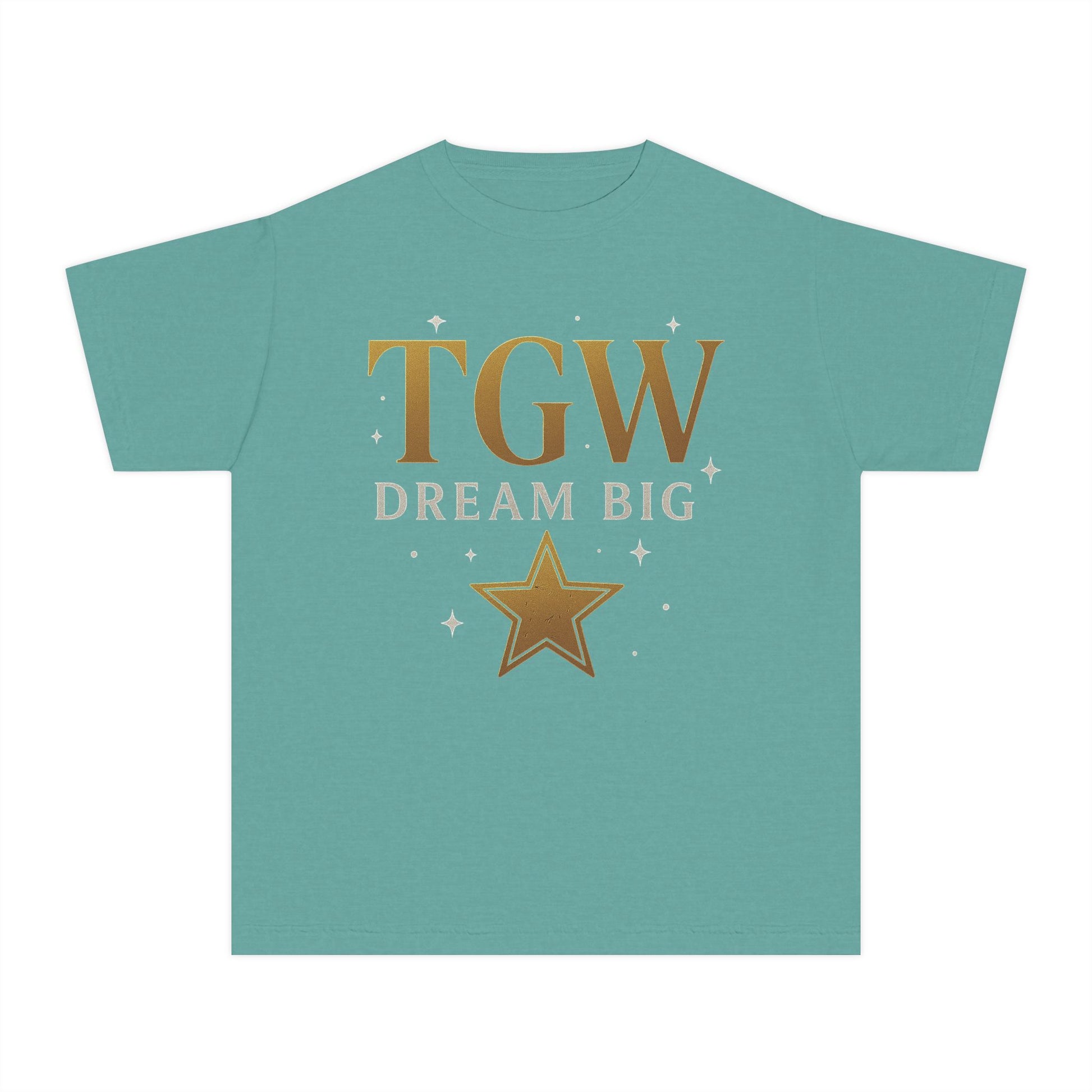Dream Big Youth Tee - Inspirational T-Shirt for Kids, Motivational Shirt, Casual Wear, Birthday Gift, Encouragement Top