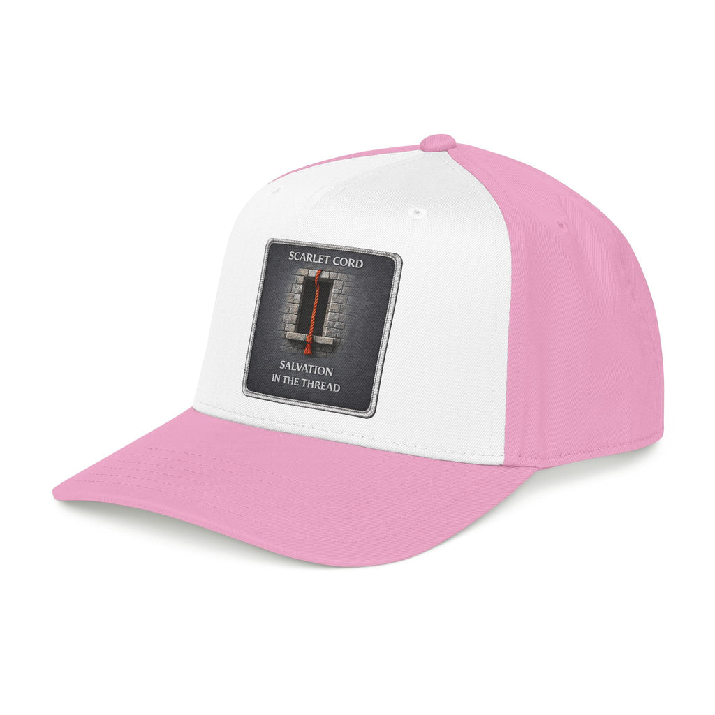 SCARLET CORD — SALVATION IN THE THREAD - Mid Profile Baseball Cap