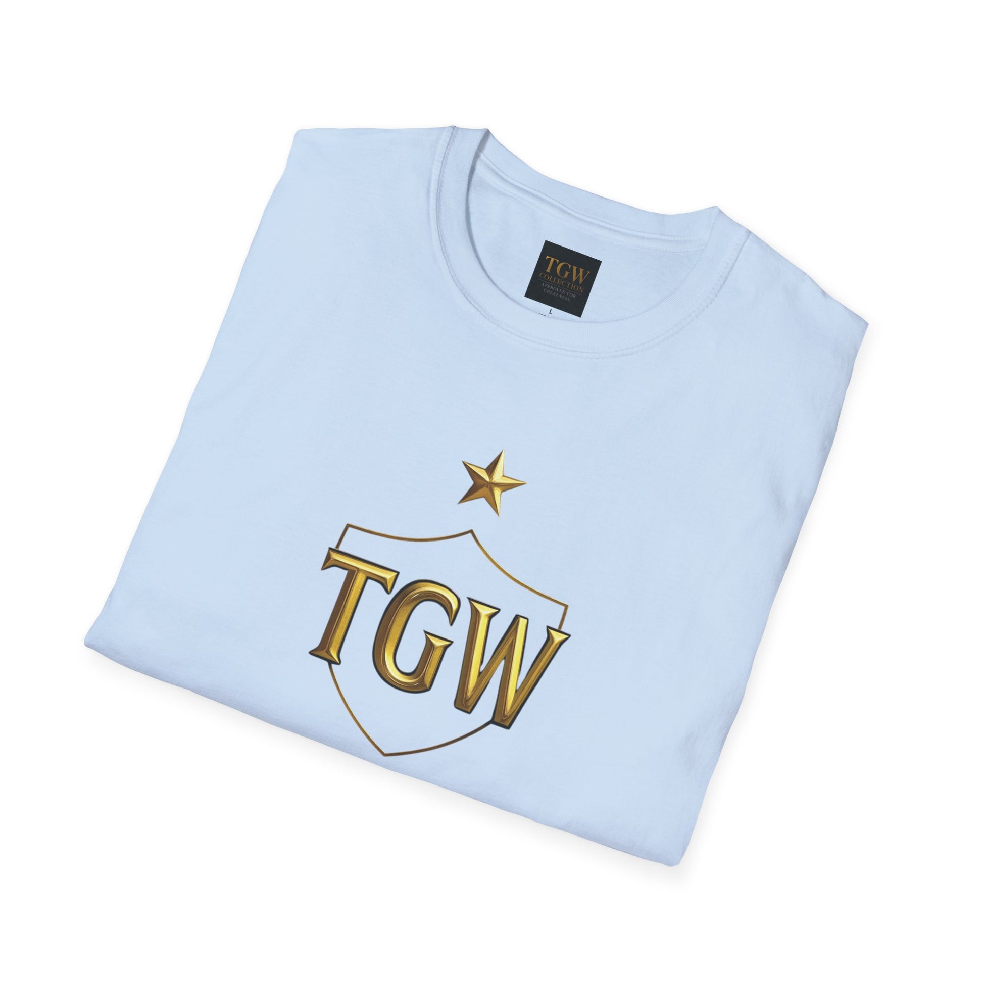 Softstyle T-Shirt - TGW 'Born for Greatness' Tee, Motivational Gift, Casual Wear, Inspirational Apparel, Achievement