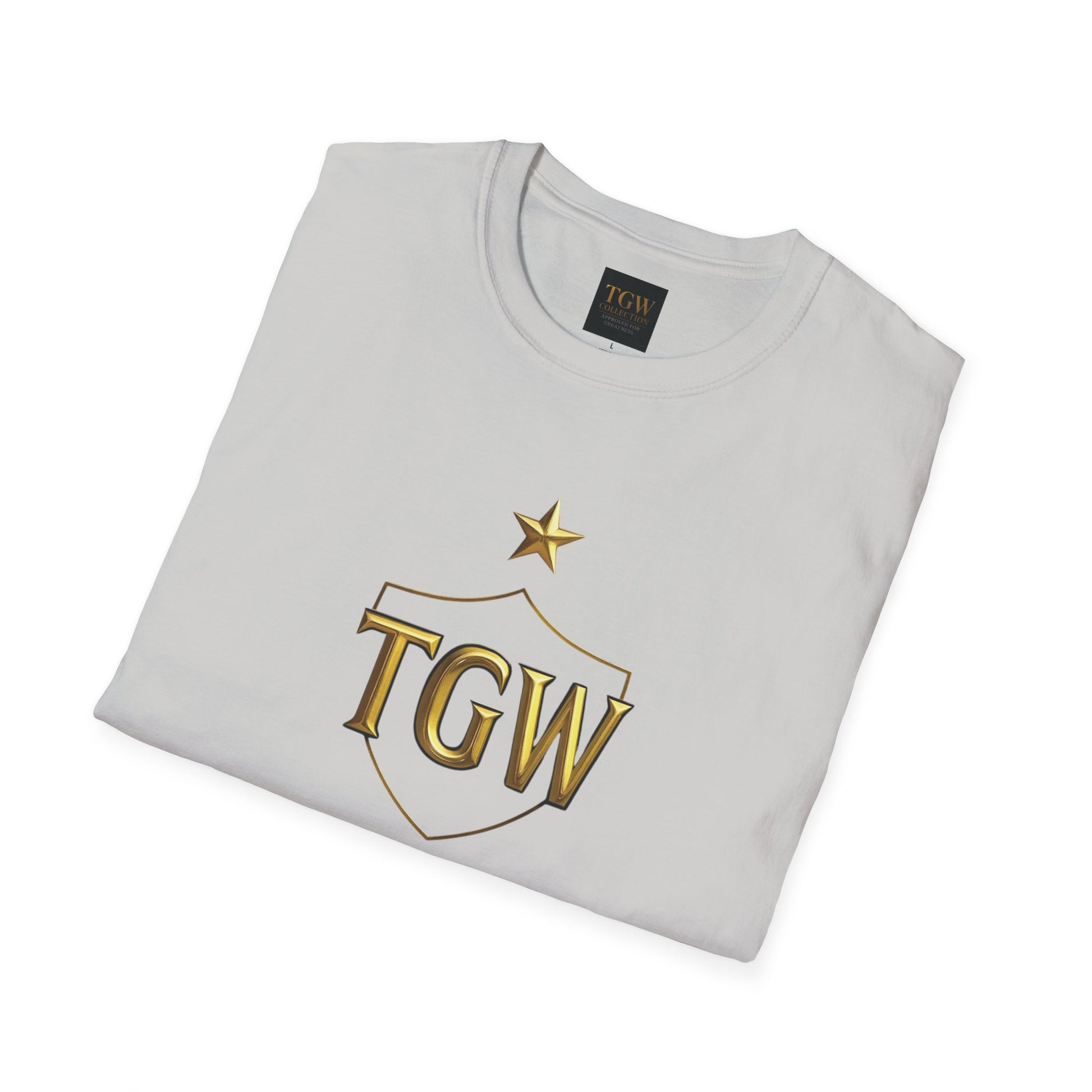 Softstyle T-Shirt - TGW 'Born for Greatness' Tee, Motivational Gift, Casual Wear, Inspirational Apparel, Achievement