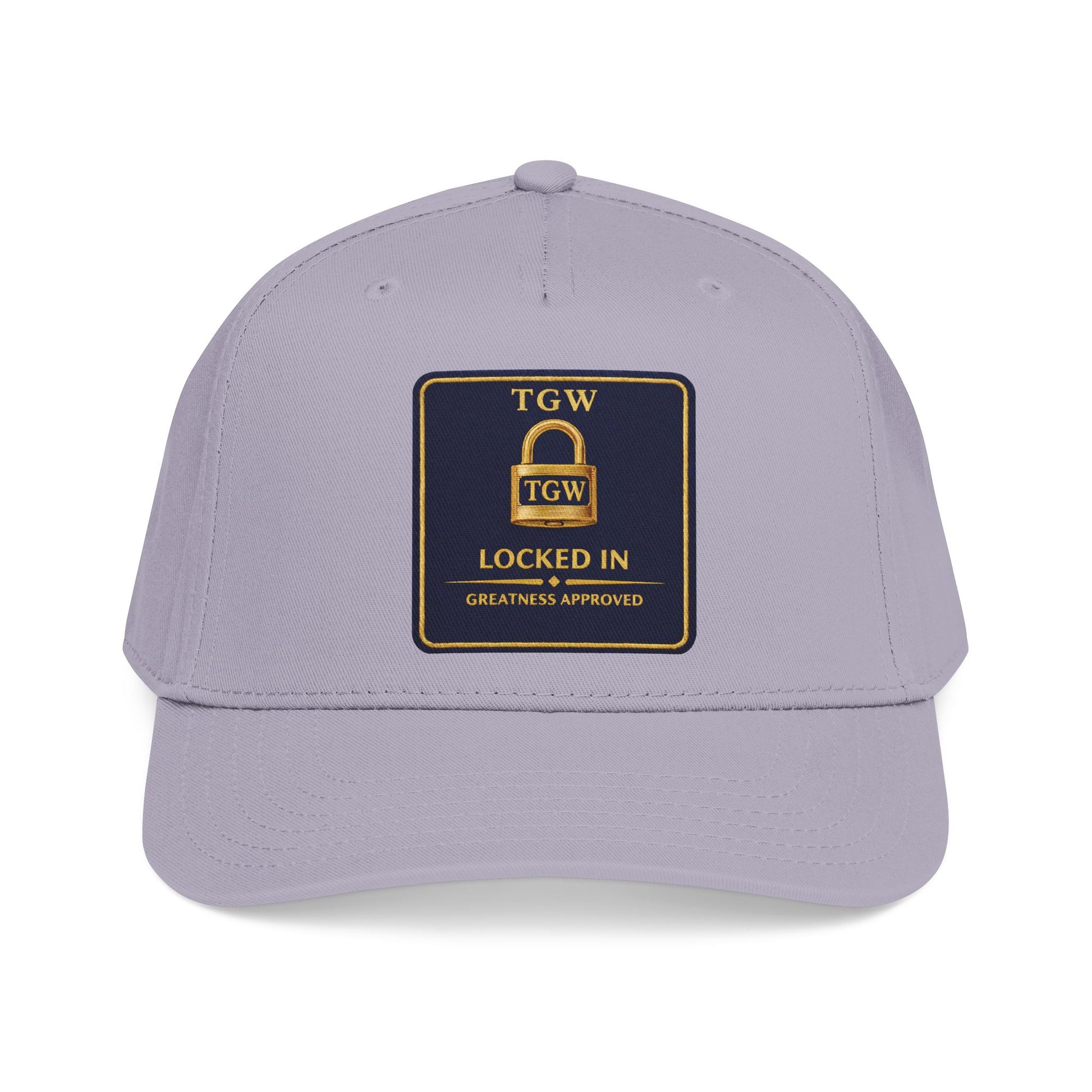 TGW “LOCKED IN” — Greatness Approved   Mid Profile Baseball Cap