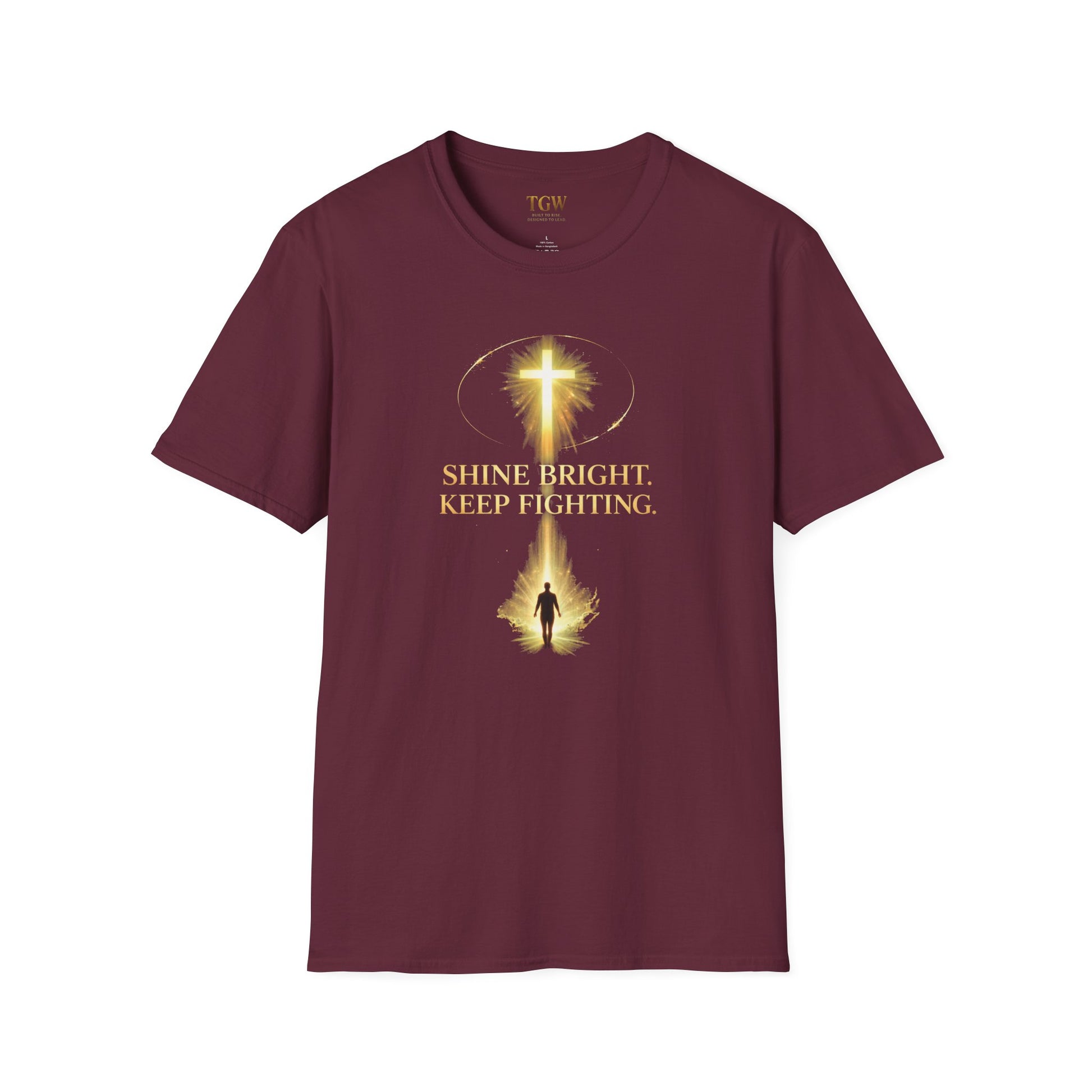 TGW Collection Greatness Approved TM - "Shine Bright. Keep Fighting" Softstyle T-Shirt
