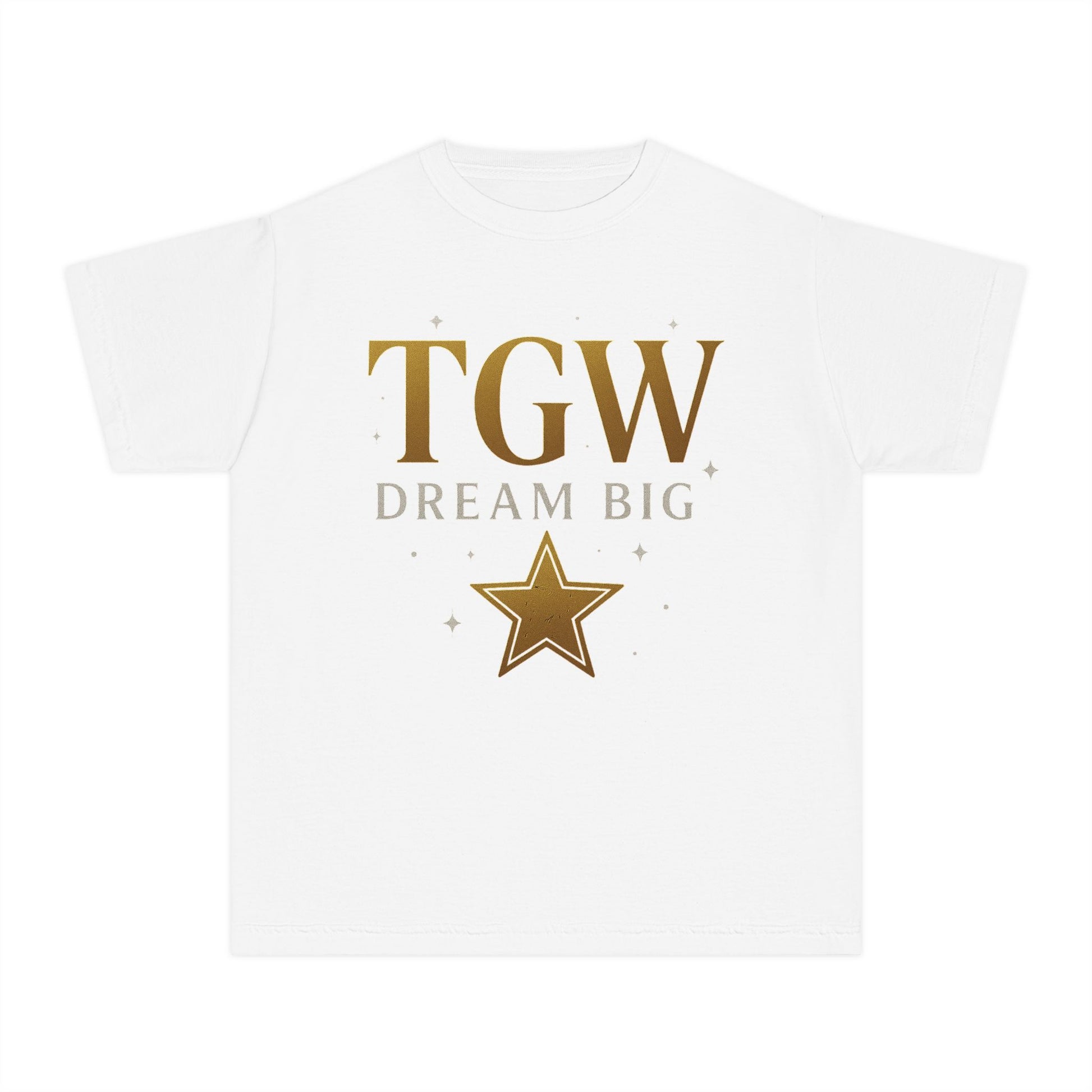 Dream Big Youth Tee - Inspirational T-Shirt for Kids, Motivational Shirt, Casual Wear, Birthday Gift, Encouragement Top