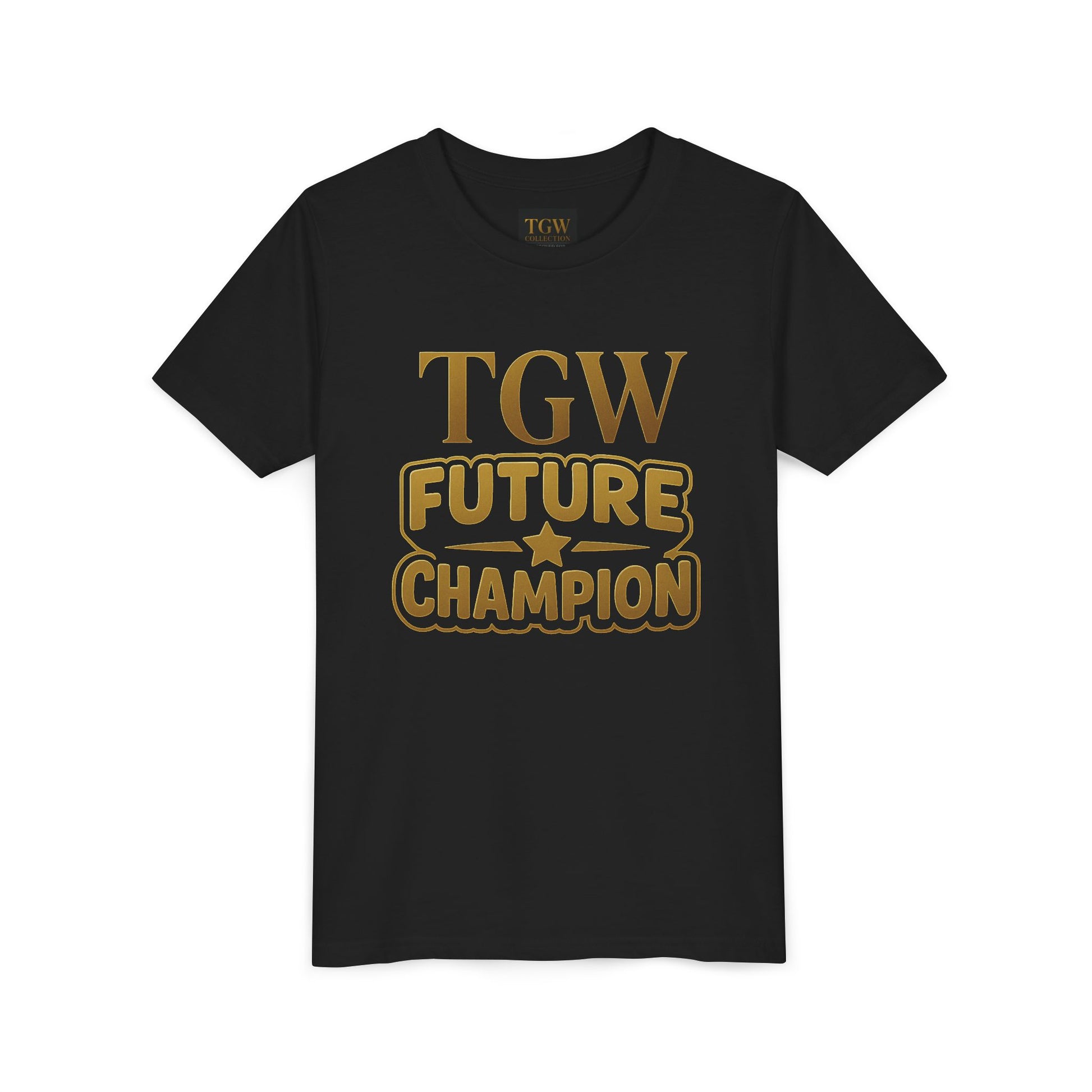 Future Champion Youth Tee - Motivational Kids Shirt, Sportswear, Birthday Gift, Fun Apparel, Champion Theme