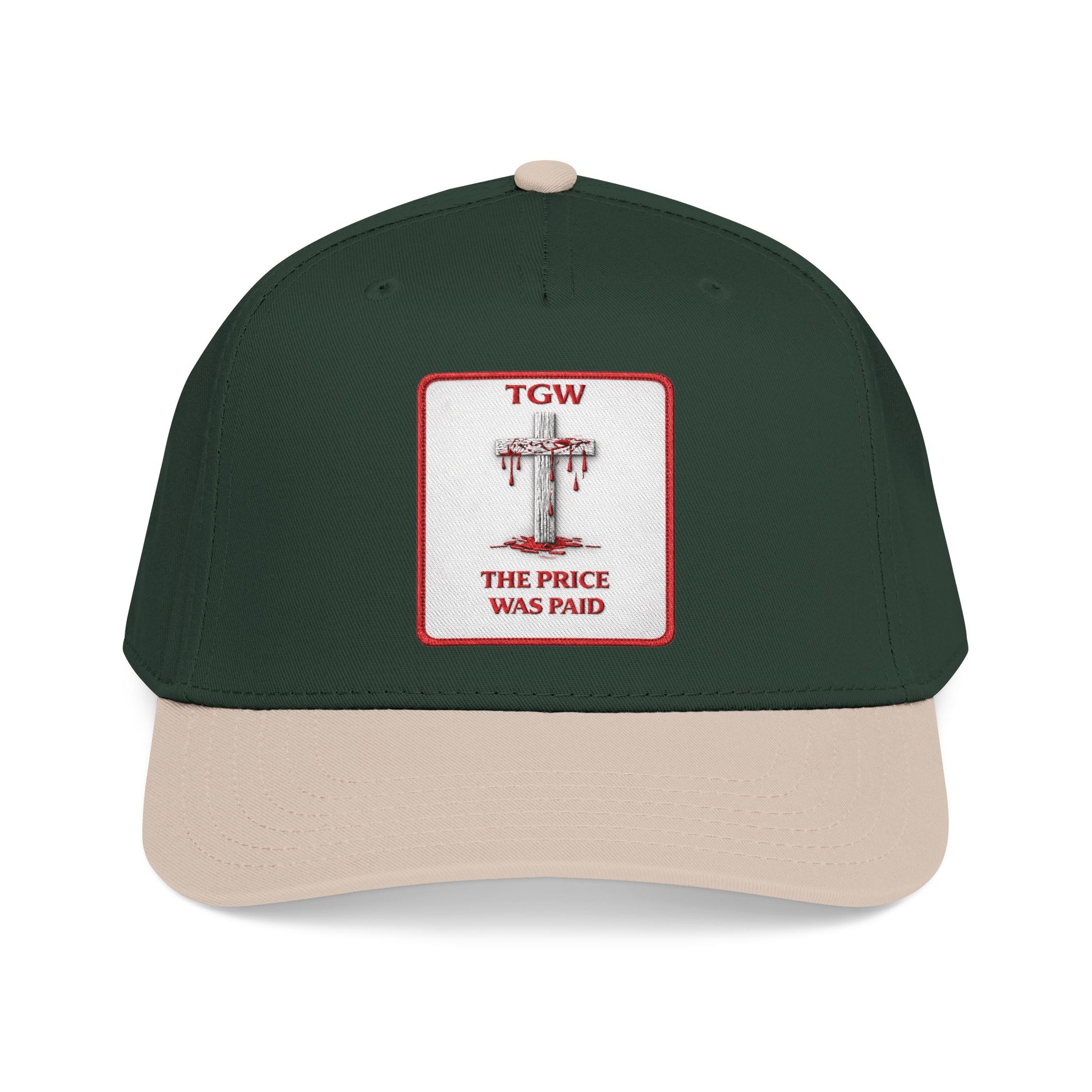 TGW “THE PRICE WAS PAID”  Mid Profile Baseball Cap