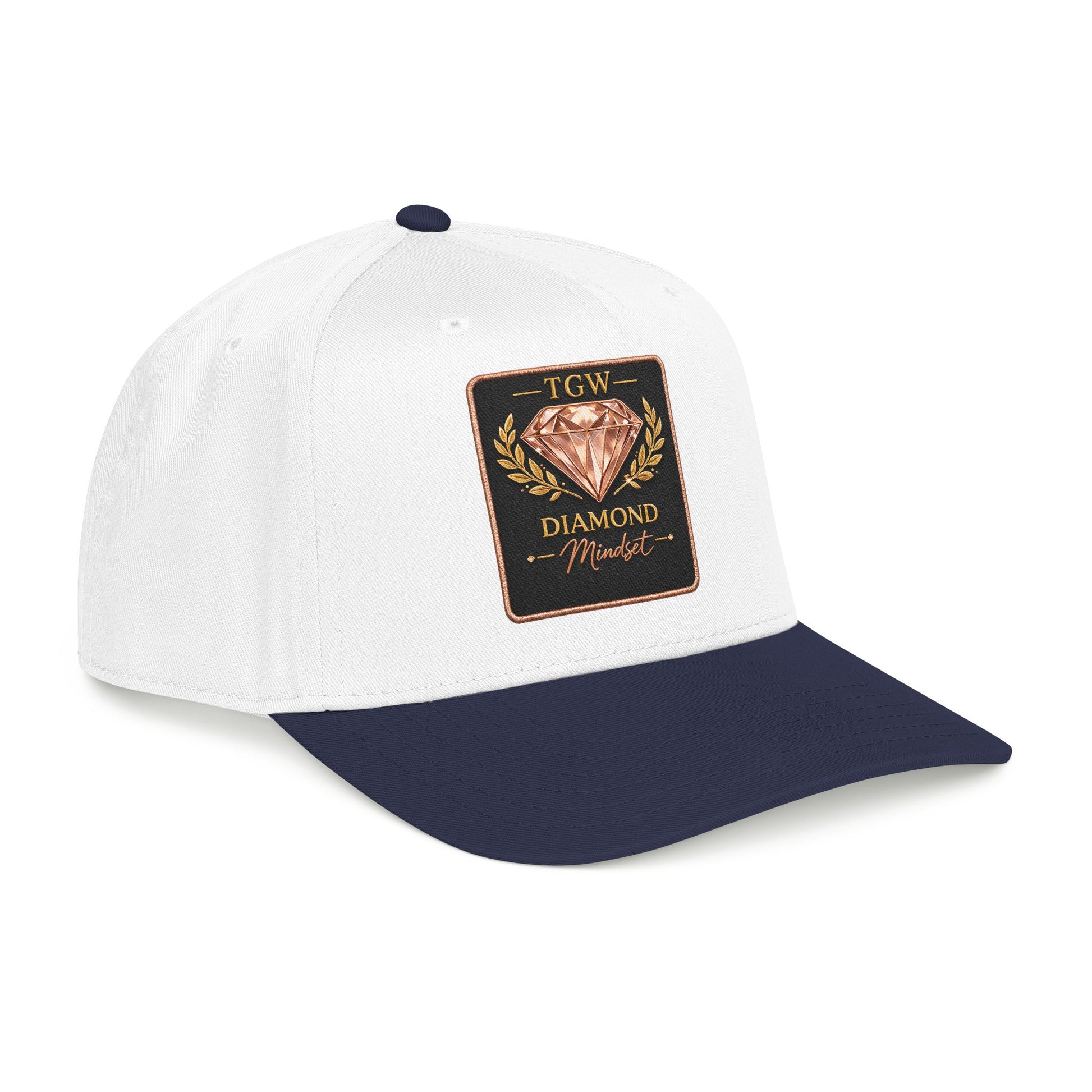 TGW Diamond Mindset Cap "Built Under Pressure"  Mid Profile Baseball Cap