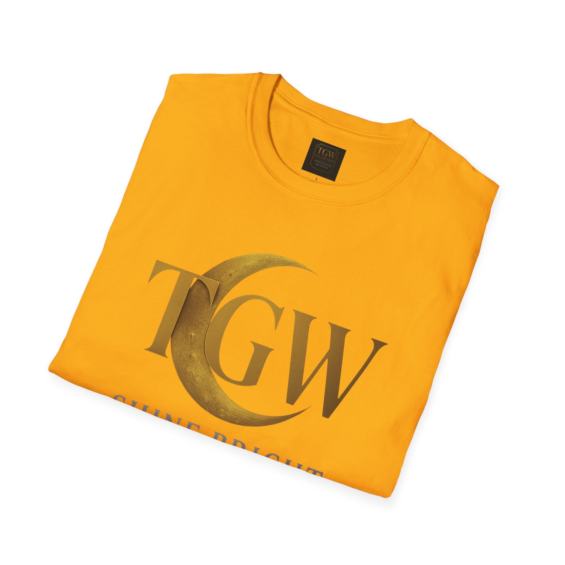 Shine Bright T-Shirt, Graphic Tee, Motivational Gift, Casual Wear, Inspirational Apparel