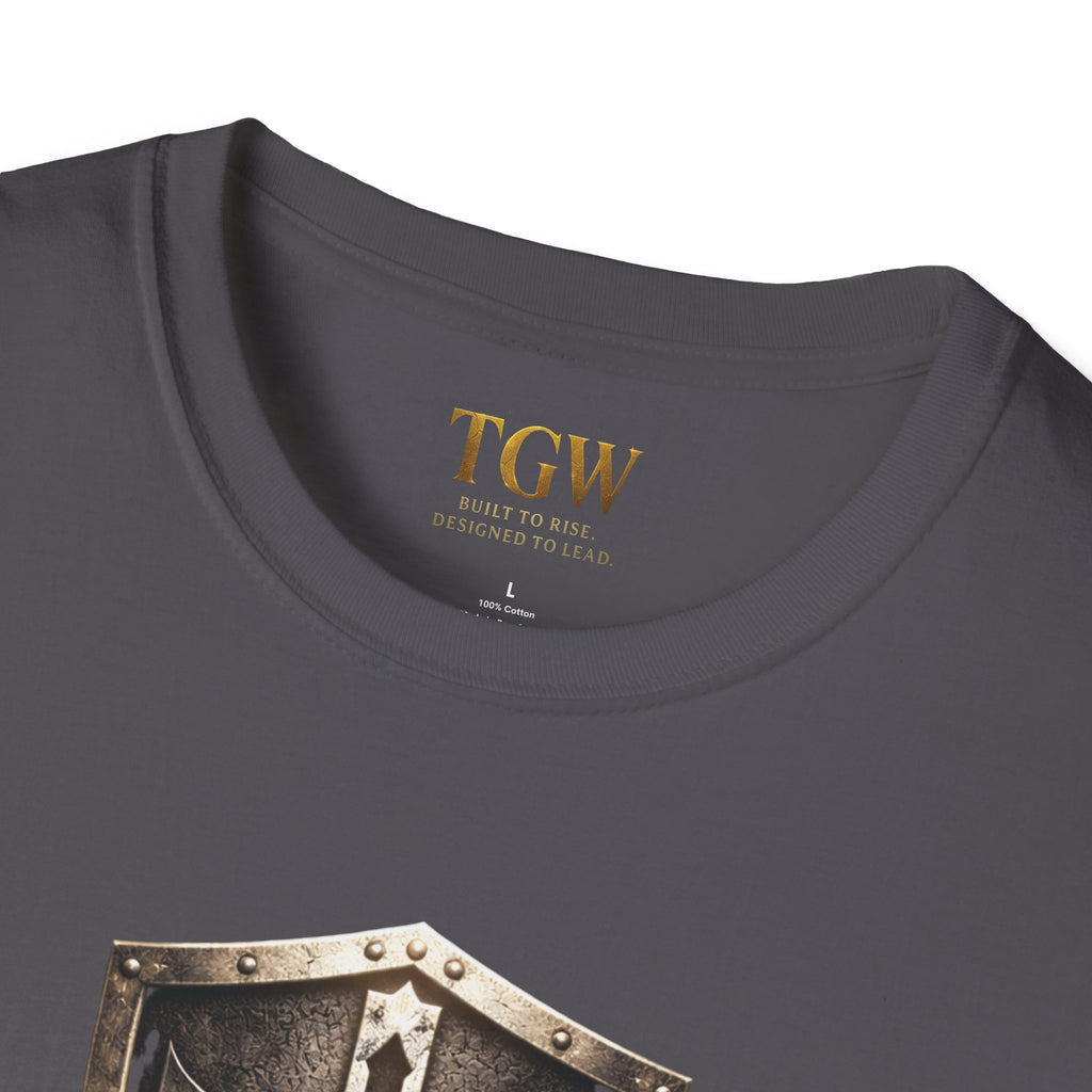 Shield of Resolve (TGW Collection Greatness Approved) Softstyle T-Shirt